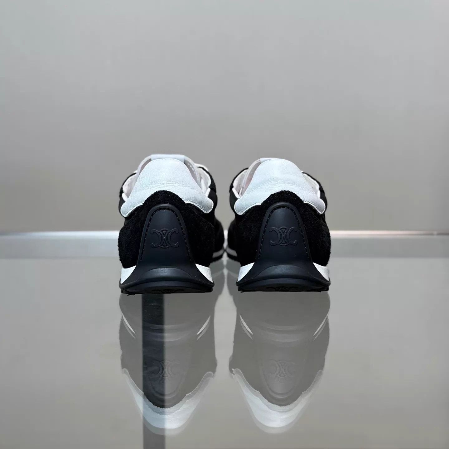 Celine Celine SS26 Racer Women's Black & White Trainer 36.5 99 Size US 6 / IT 36 - 3 Thumbnail