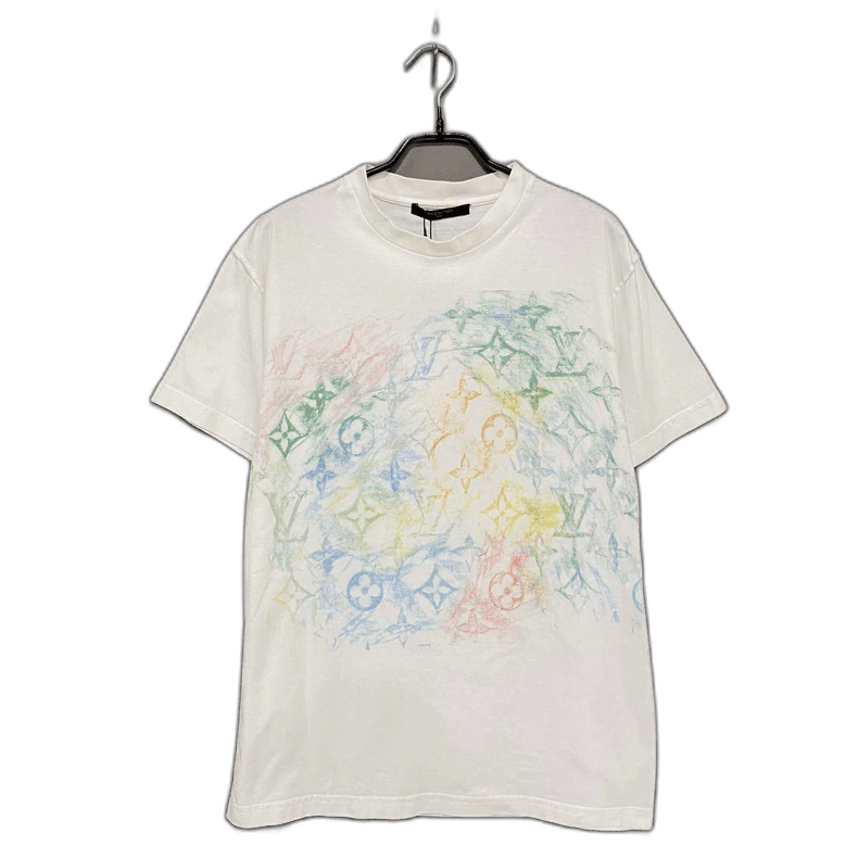 Louis Vuitton Louis Vuitton Crayon Print Short Sleeve T -2505 Size S / US 4 / IT 40 - 1 Thumbnail