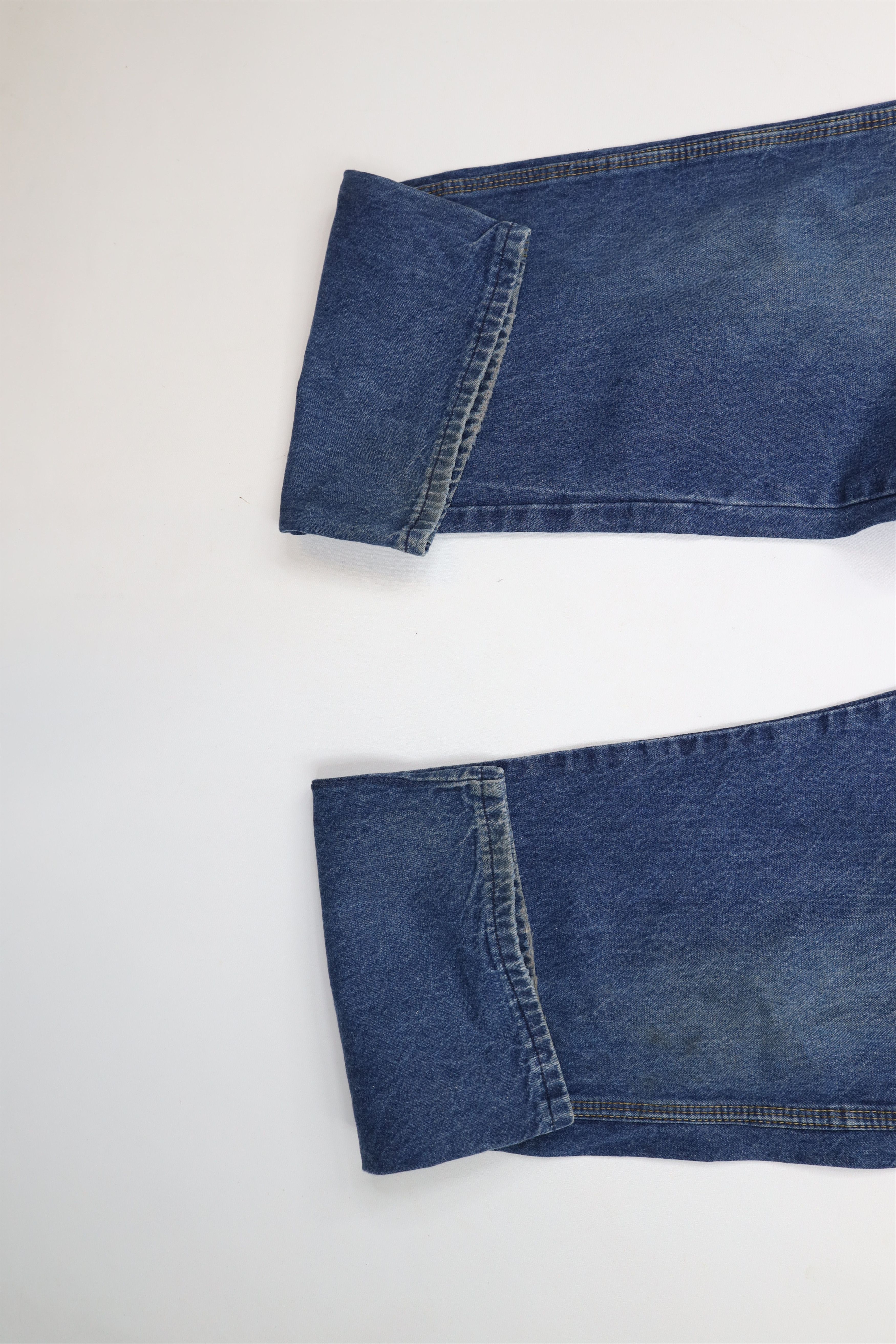Vintage Vintage 70s Streetwear Wide Leg Dungaree Denim Jeans USA Size US 36 / EU 52 - 5 Thumbnail