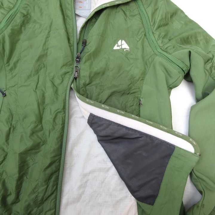 Nike ACG Vintage 2006 Nike Acg Forest Green Thermal Layer Size US S / EU 44-46 / 1 - 3 Thumbnail