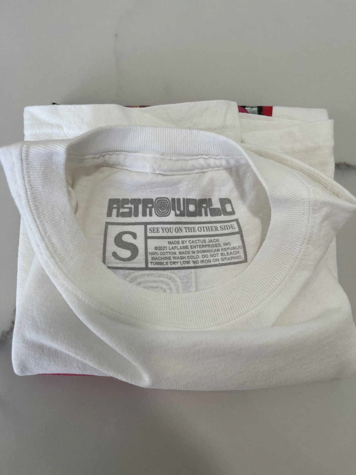 Travis Scott Travis Scott Astroworld Fest 2021 Mouth Shirt Sz Small NEW Size US S / EU 44-46 / 1 - 3 Thumbnail