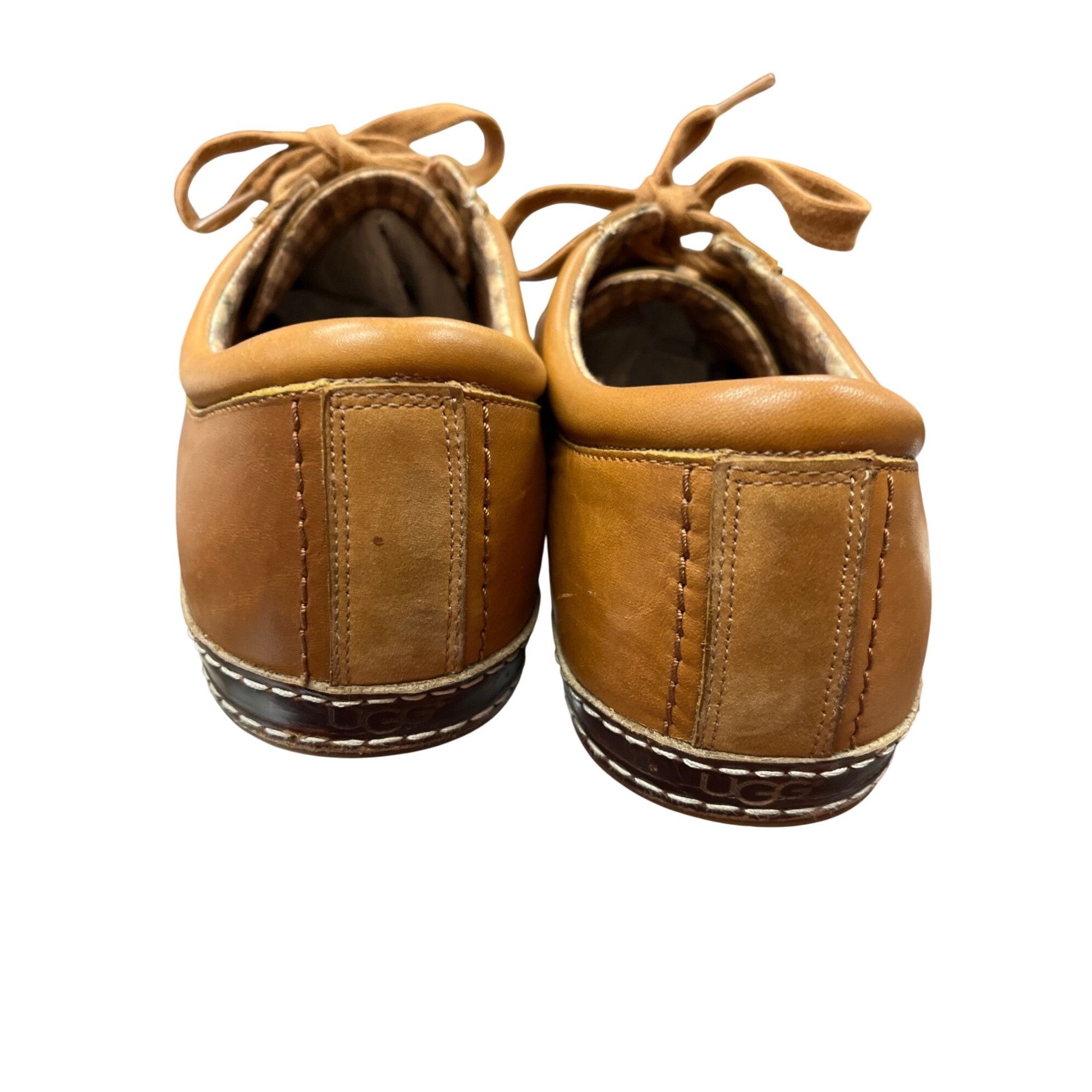 Ugg UGG Australia mens brown leather oxford sneaker hybrid shoes Size US 11 / EU 44 - 16 Thumbnail