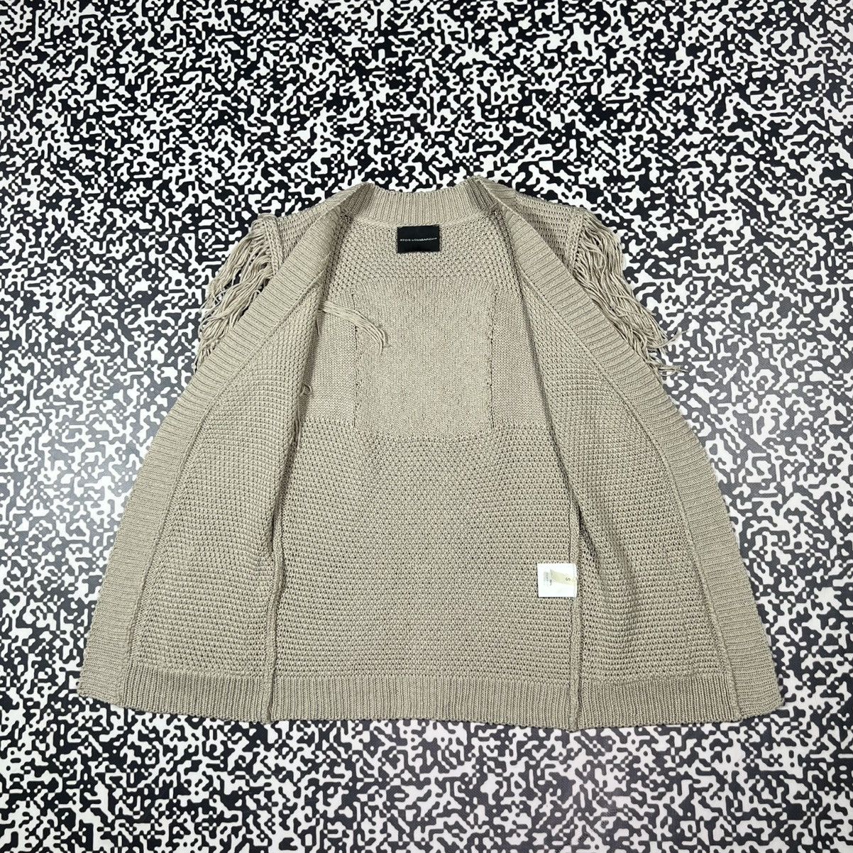 Japanese Brand Vintage Y2K Atos Lombardini Knitted Cardigan Sweater Size S / US 4 / IT 40 - 14 Thumbnail