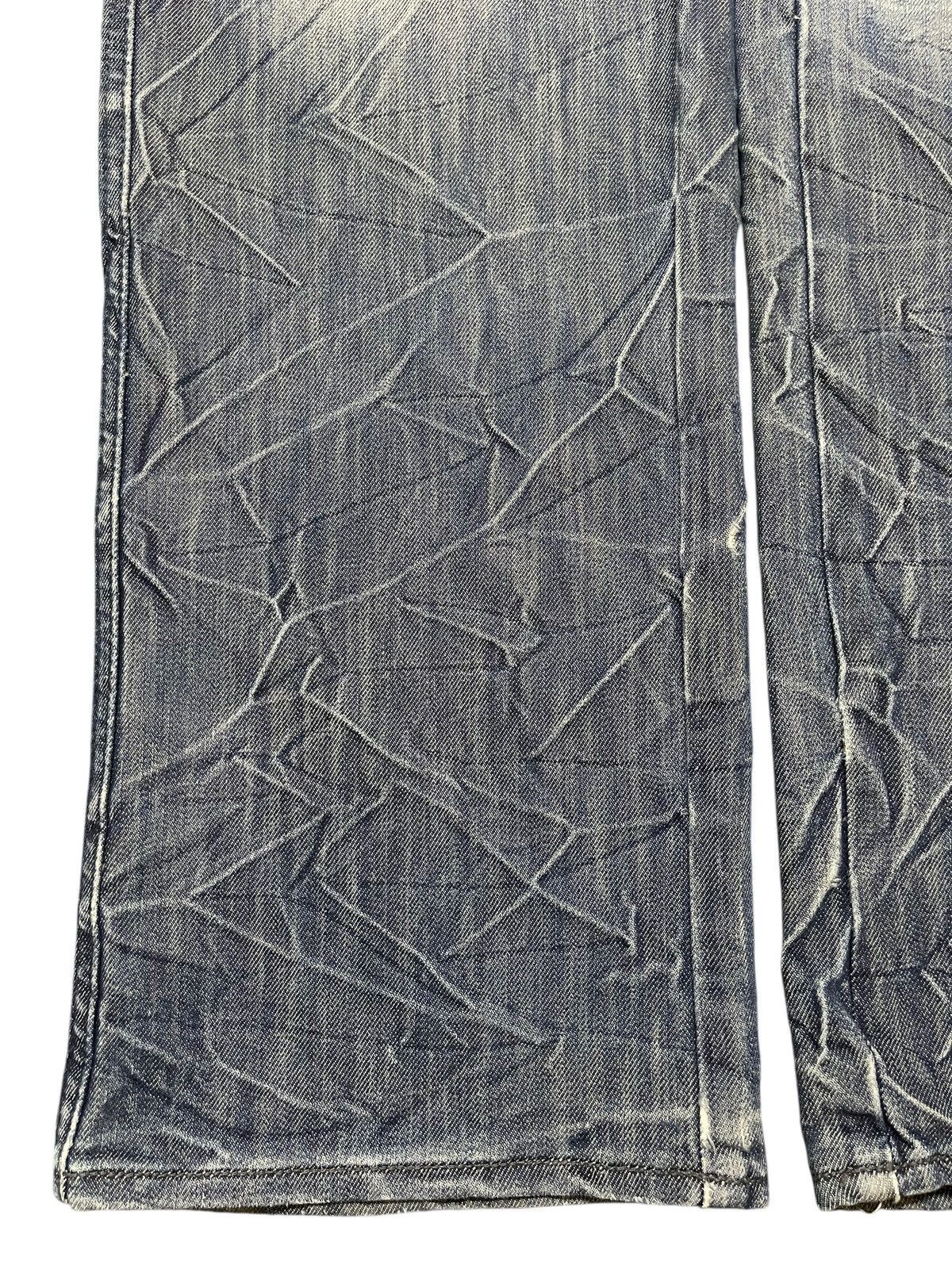 14th Addiction Vintage Japanese Brand Blue Wash Thunder Style Loose Jeans Size US 32 / EU 48 - 7 Thumbnail