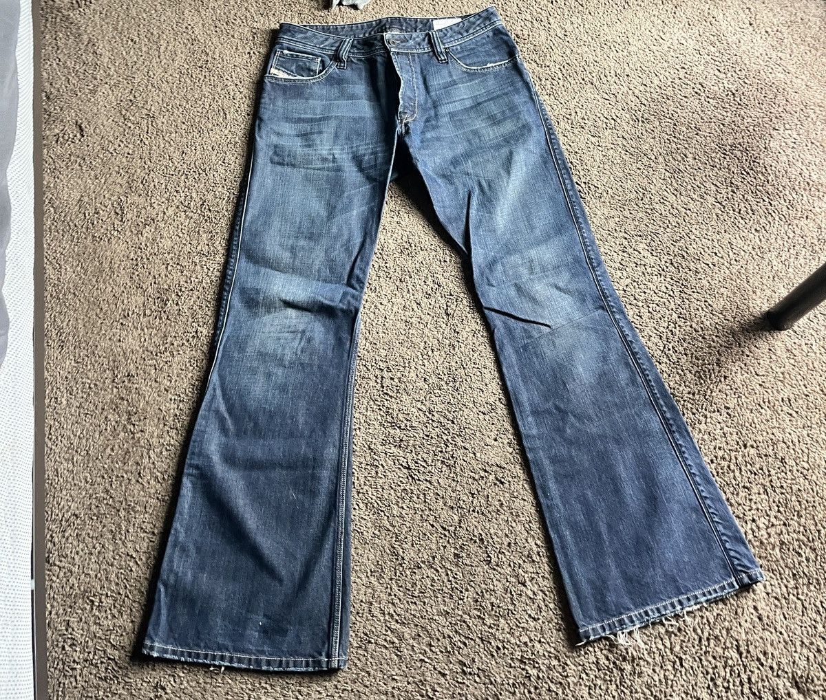 Diesel DIESEL Bootcut Flaired Navy Denim Size US 32 / EU 48 - 3 Thumbnail