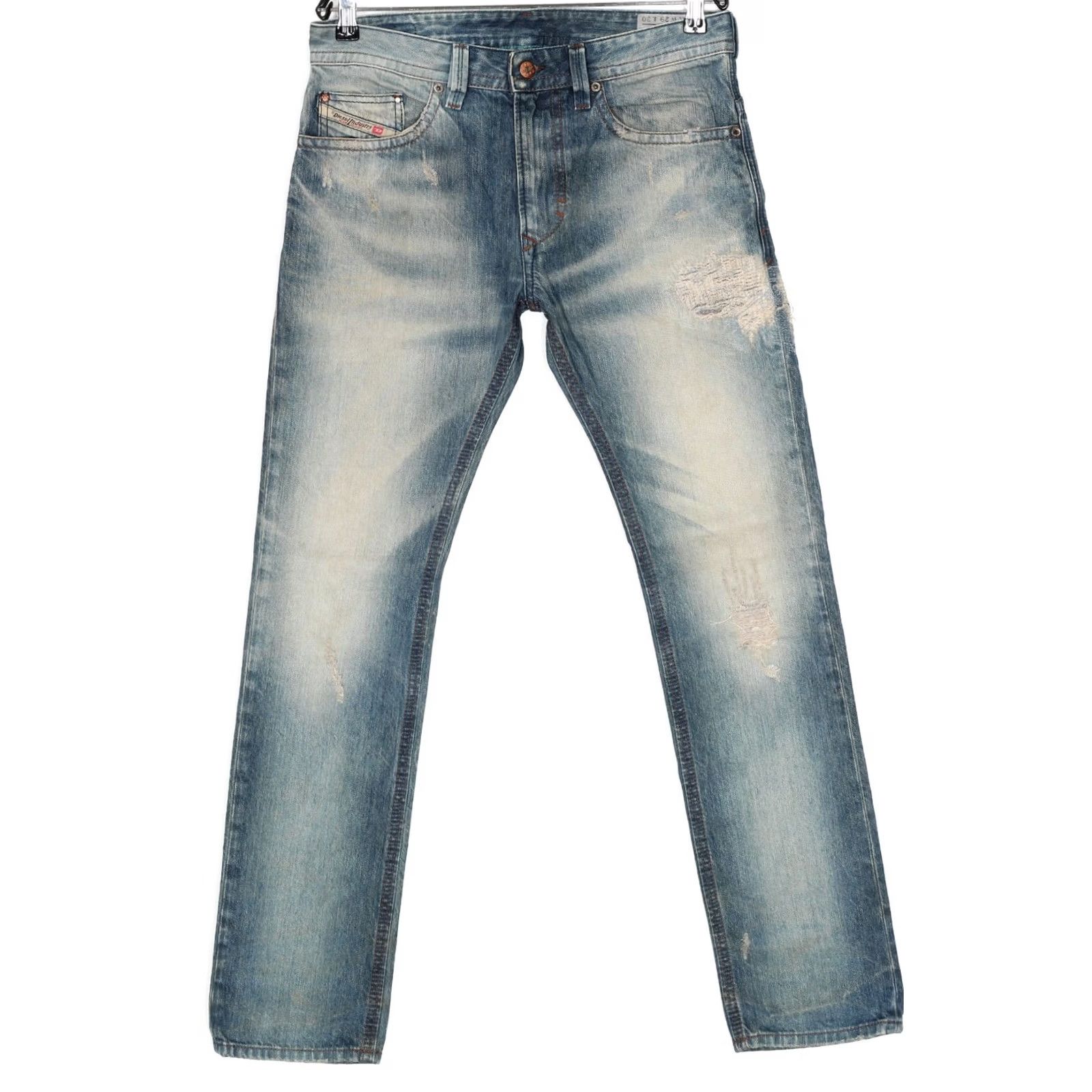Diesel DIESEL THAVAR 0816K Slim Skinny Jeans Men Size W29 L30 DZ6573 Size US 29 - 2 Thumbnail