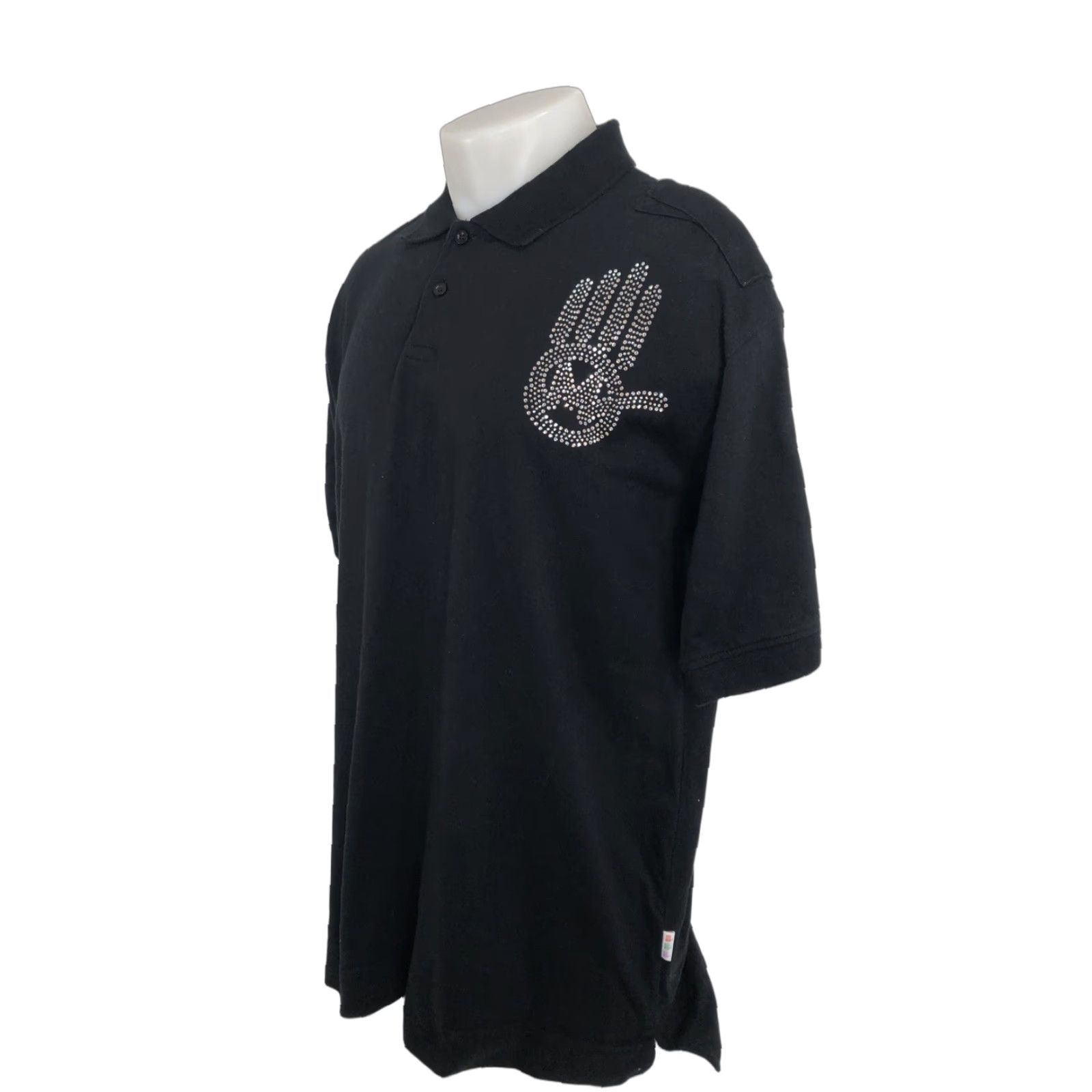 Vintage VINTAGE MISKEEN JEWELED HAND Mens XL Polo Shirt Size US XL / EU 56 / 4 - 1 Thumbnail