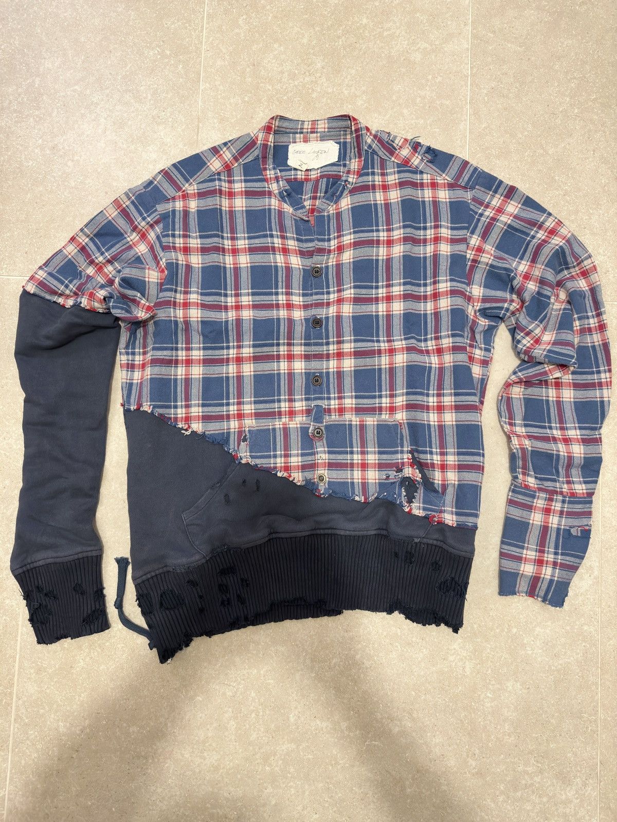 Greg Lauren 50/50 sweatshirt