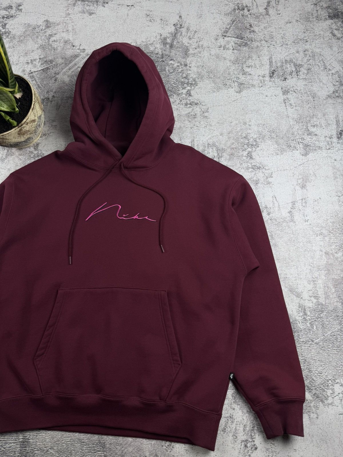 Nike SB Nike SB Fleece Skate Rap Swoosh Cherry Basic Dense Hoodie Pullover Sweatshirt Size US L / EU 52-54 / 3 - 3 Thumbnail