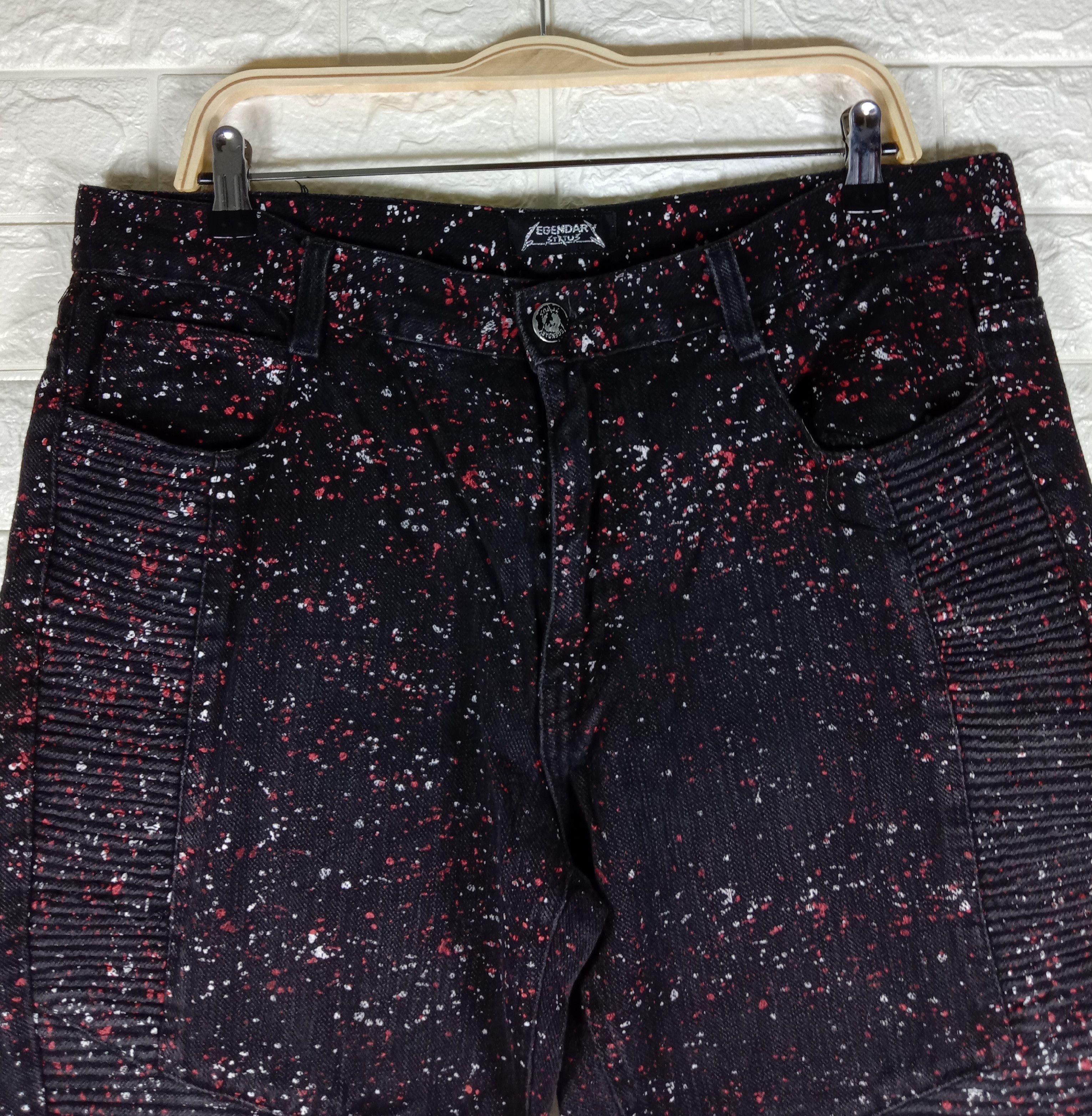 Beauty Beast Paint Splatter Japanese Legendary Status Jeans Size US 38 / EU 54 - 2 Thumbnail