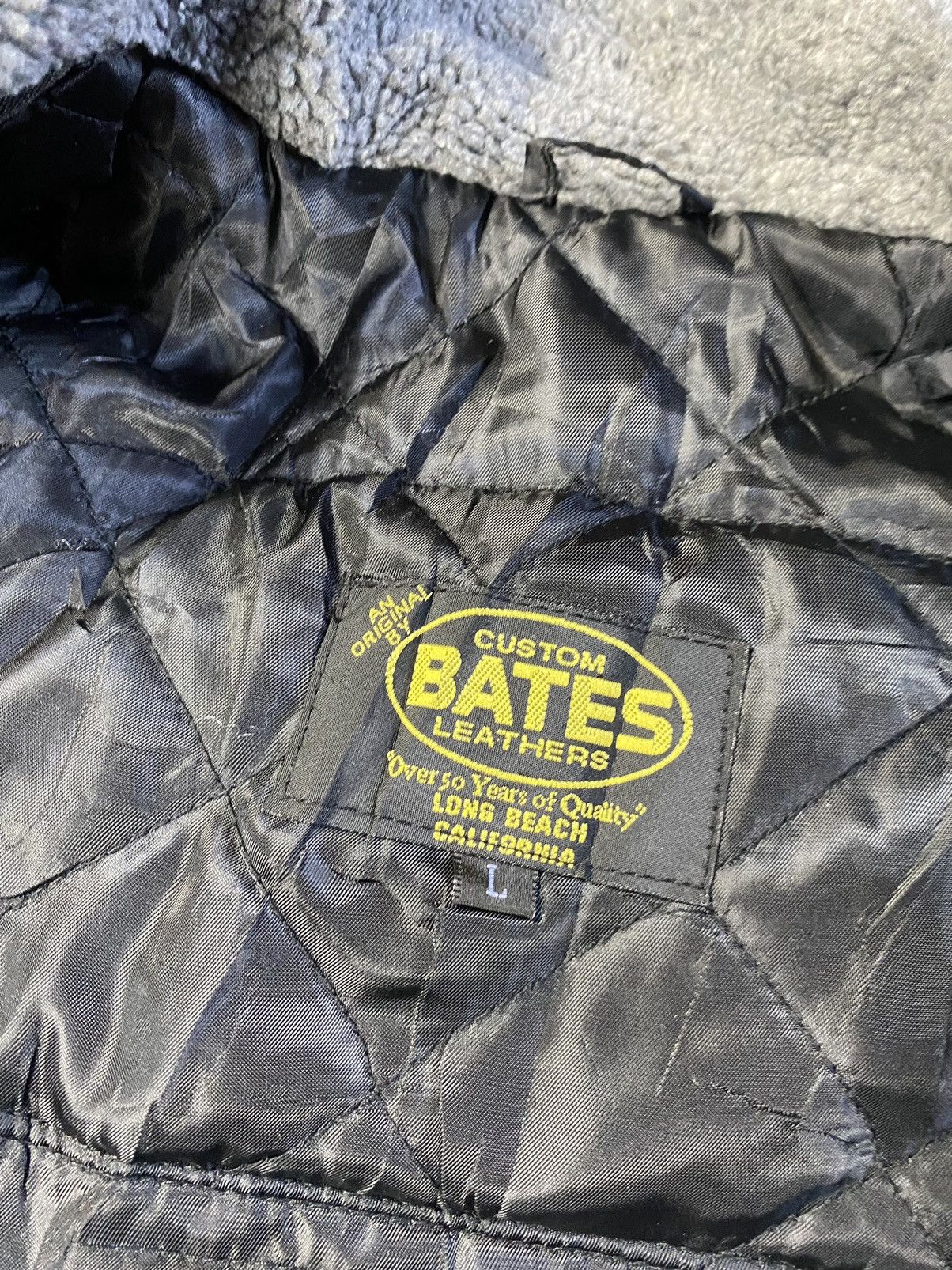 Japanese Brand Bates Leathers Biker Jacket Size US L / EU 52-54 / 3 - 9 Thumbnail