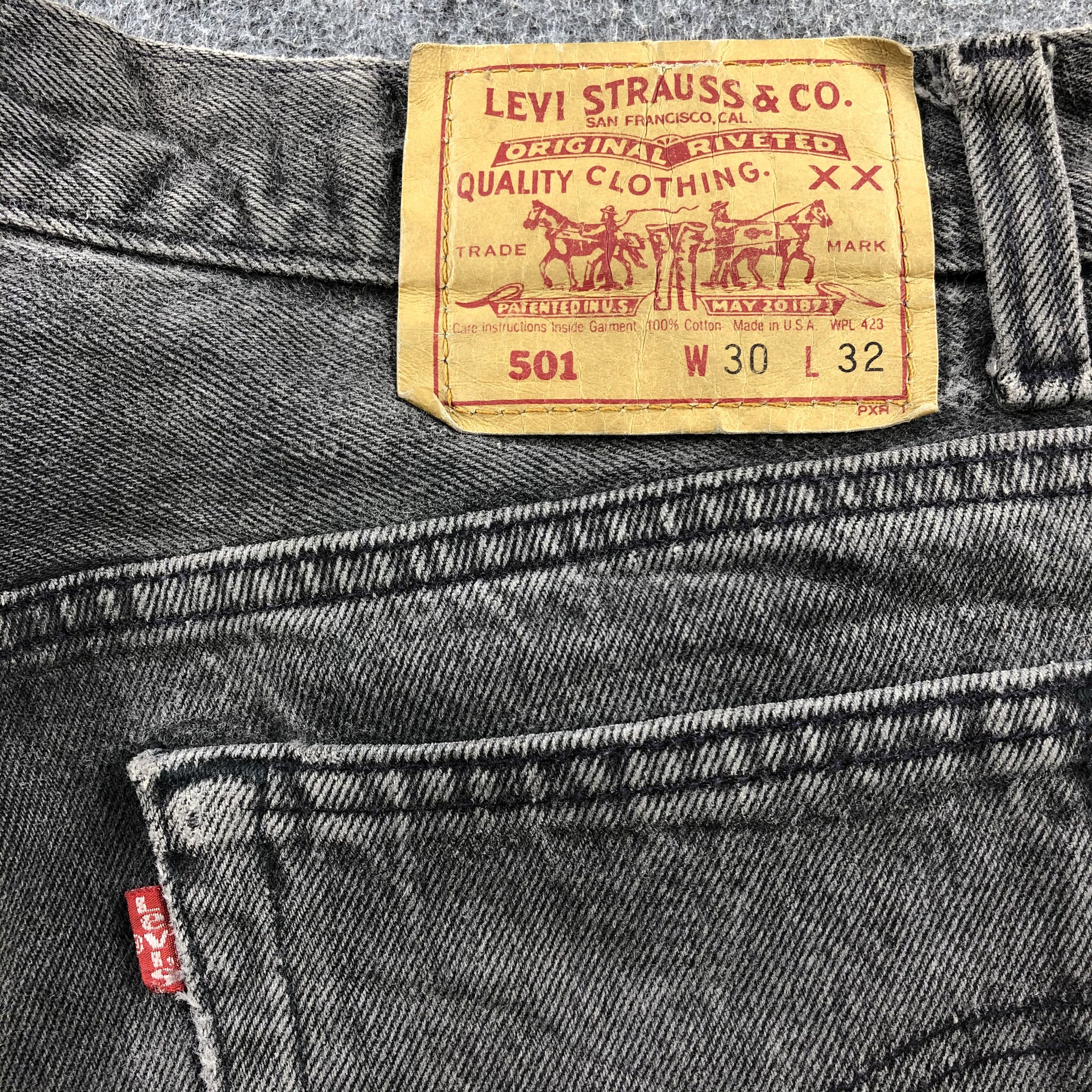 Levi's Vintage 90s Levis 501 Earth Tone Jeans-JM1584 Size US 30 / EU 46 - 7 Thumbnail