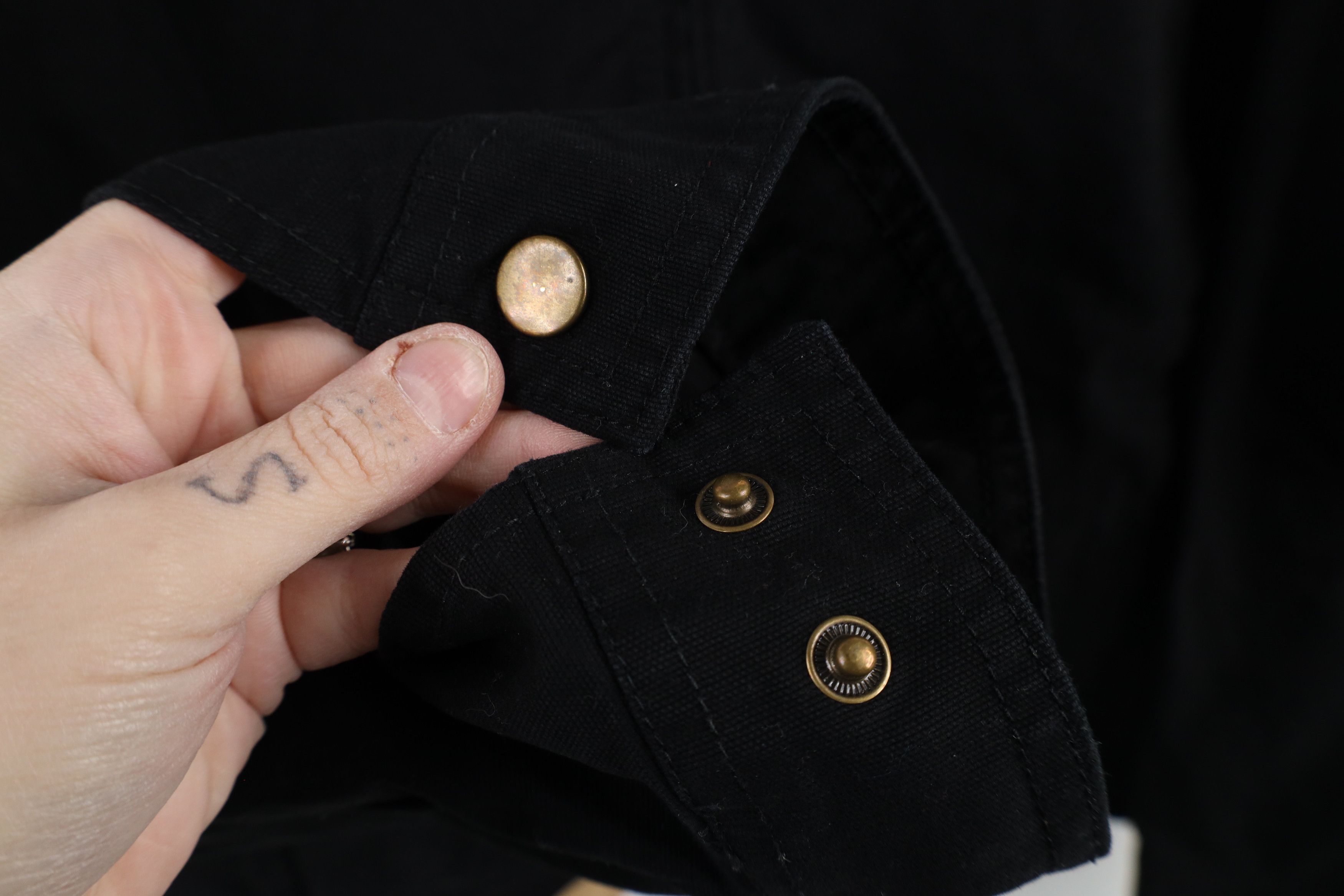 Vintage Vintage 90s Streetwear Wolf Creek Canvas Bomber Jacket Size US XXL / EU 58 / 5 - 7 Thumbnail