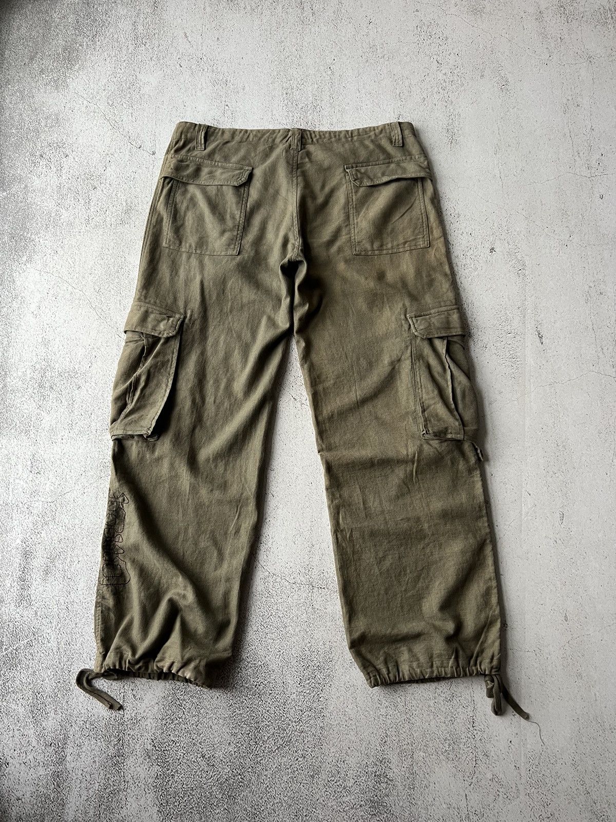Designer Cargo Parachute Vintage Avant Garde Style Pants Size US 33 - 9 Thumbnail