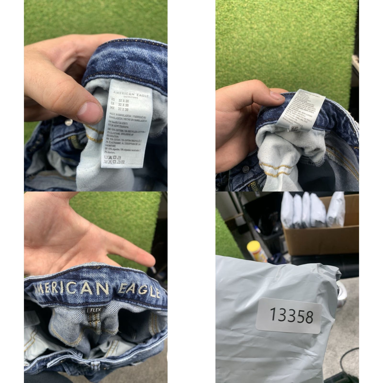 American Eagle Outfitters American Eagle Jeans Mens 32x30 Extreme Flex Slim Straight Casual Medium Wash Size US 32 / EU 48 - 8 Thumbnail