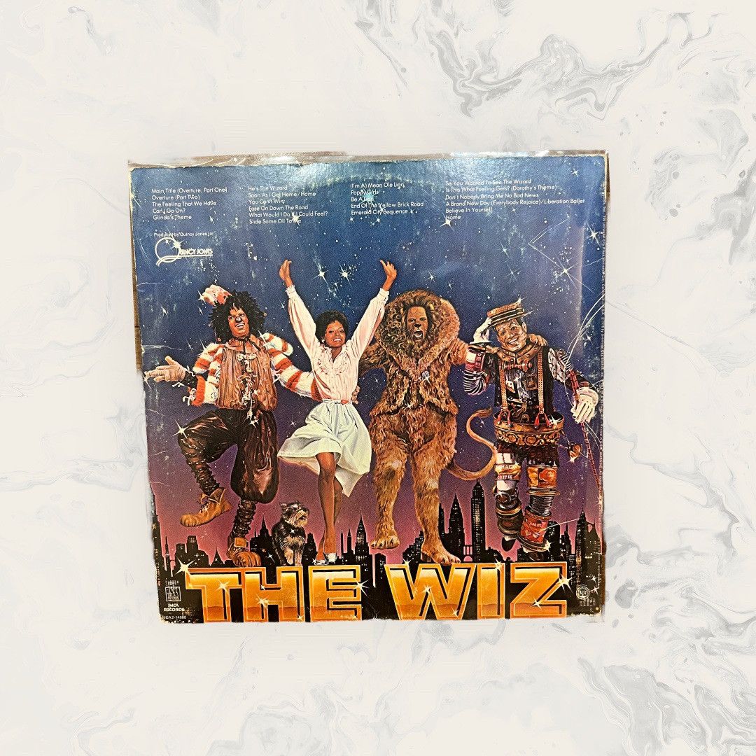 Vintage 1979 “THE WIZ” True Vintage Vinyl! Size ONE SIZE - 2 Thumbnail
