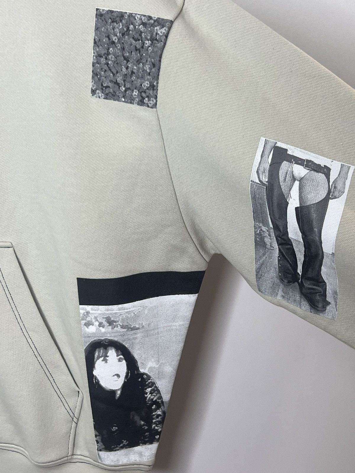 Eckhaus Latta Eckhaus Latta Beige Miscellaneous Hoodie Size US S / EU 44-46 / 1 - 7 Thumbnail