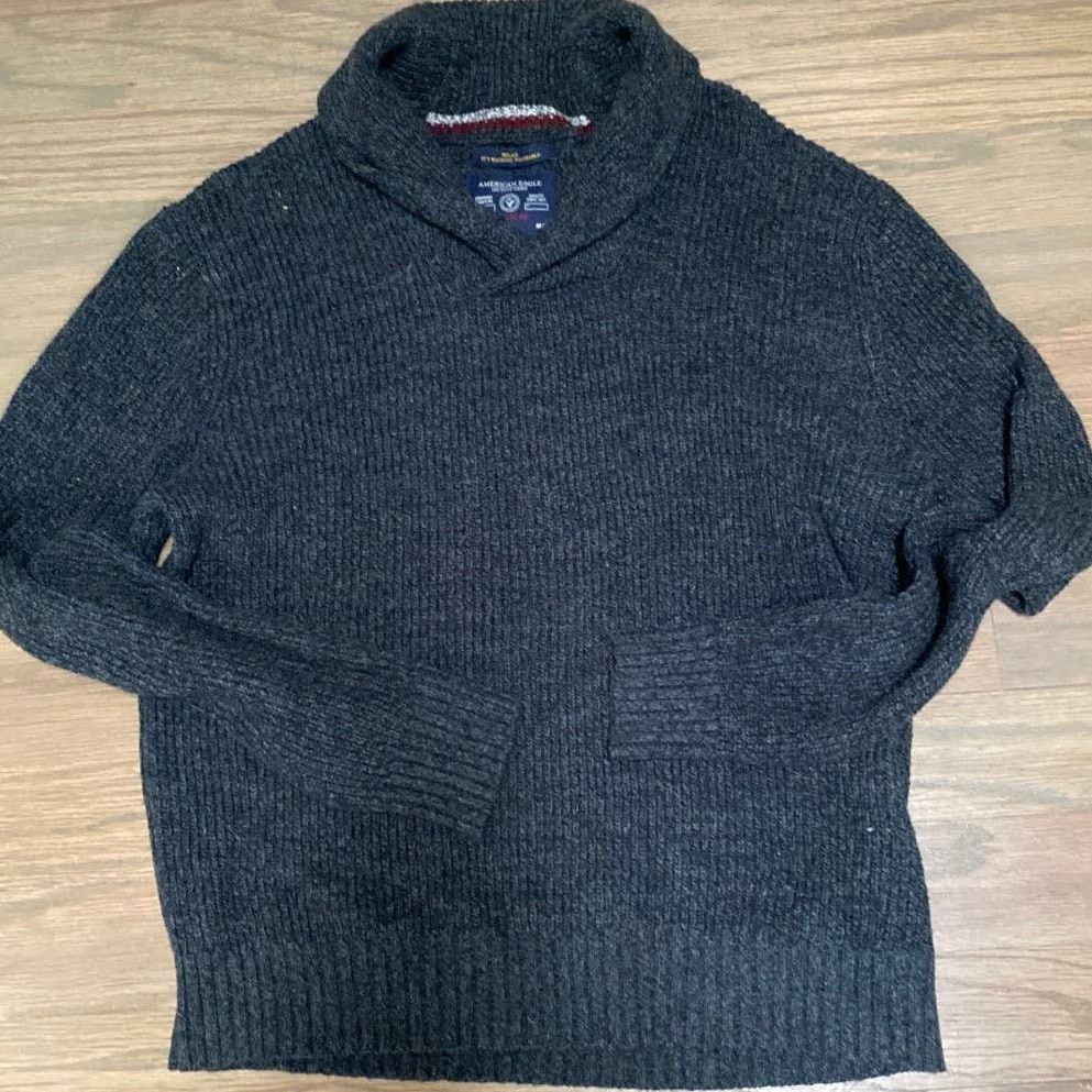 Other American Eagle Outfitters Athletic Fit Gray Sweater Size US M / EU 48-50 / 2 - 1 Thumbnail