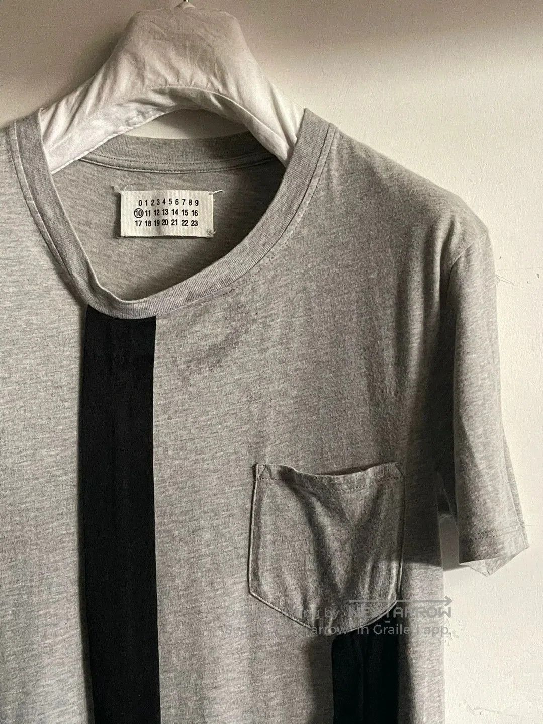 Maison Margiela Maison Martin Margiela Gray Short Sleeve T-Shirt. Size US M / EU 48-50 / 2 - 4 Thumbnail