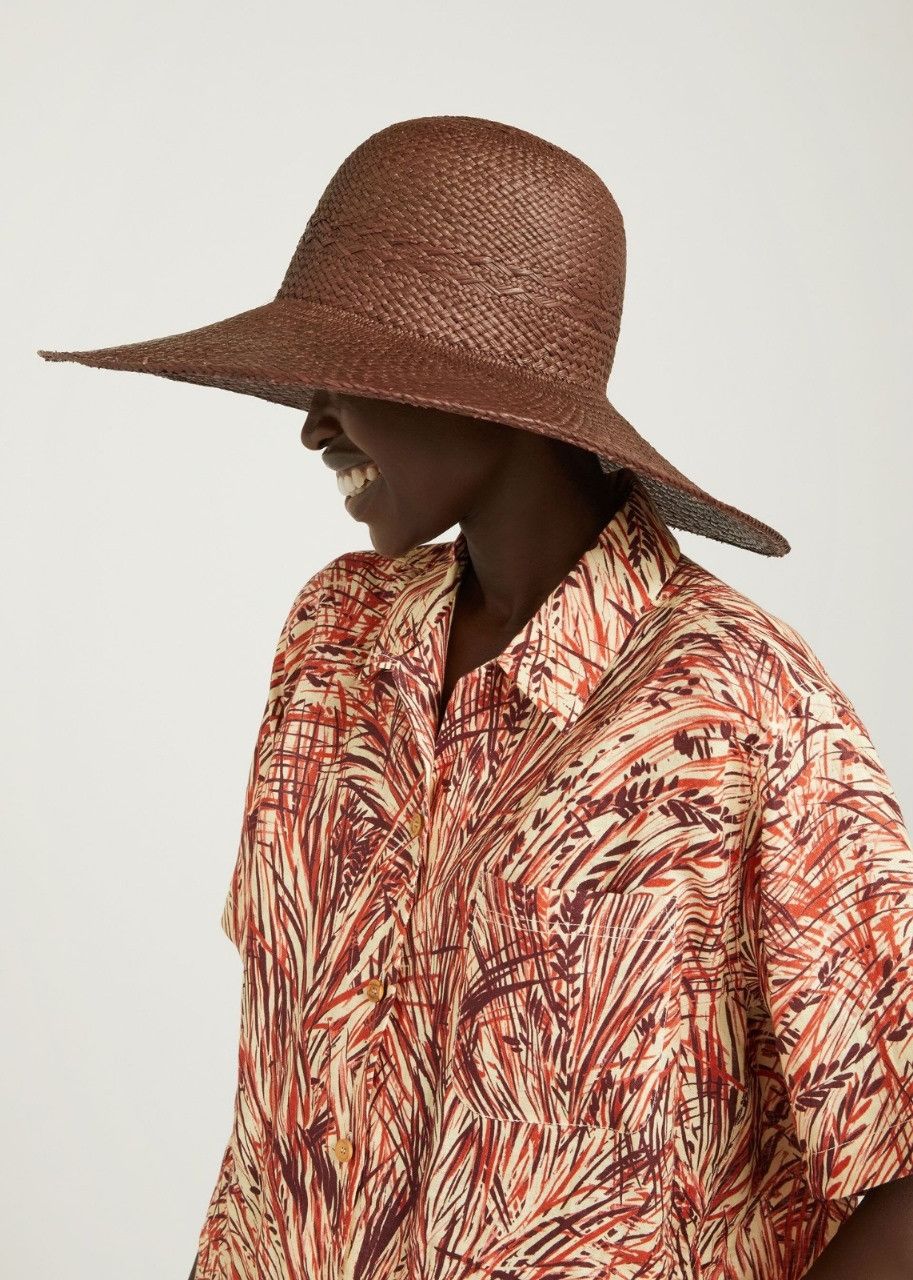 Loro Piana o1srvl11e0624 Size: OS / FAM8810 Gilda Hat in Brown Size ONE SIZE - 4 Thumbnail