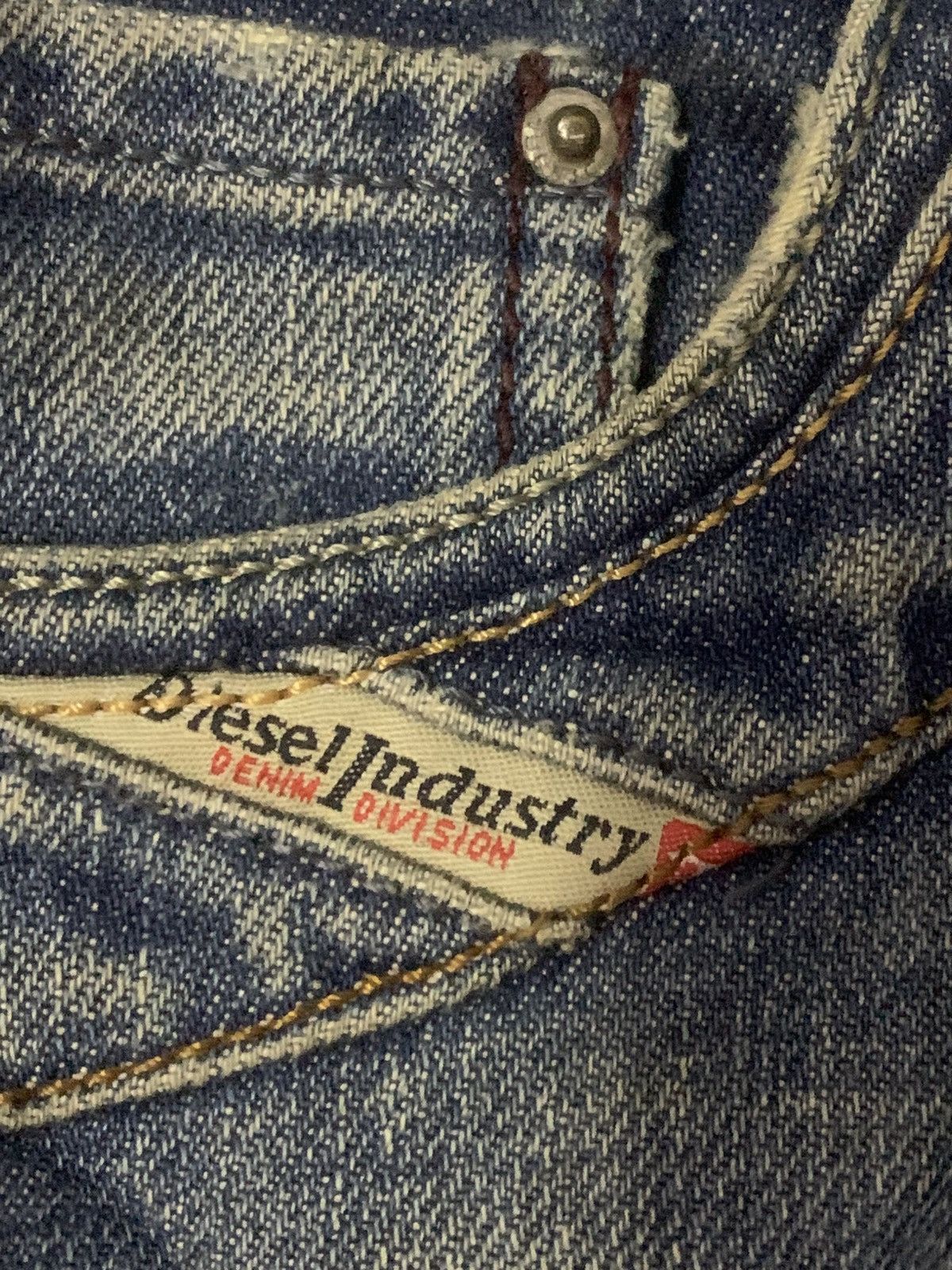 Diesel Distressed Flare Diesel Skinny Denim Jeans Size US 27 - 5 Thumbnail