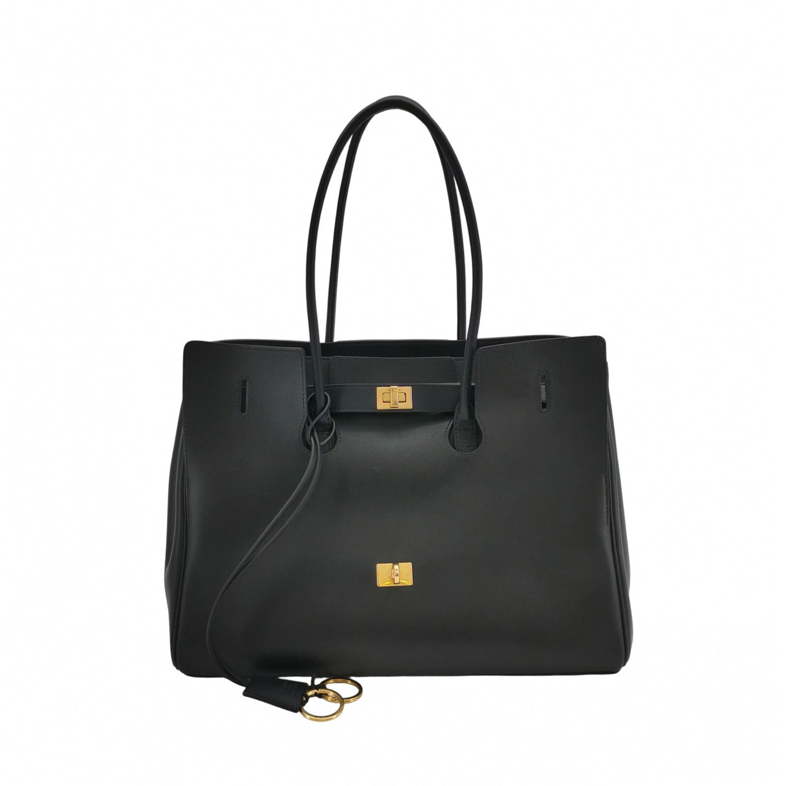 Balenciaga Balenciaga Bel Air Leather Shoulder Bag Size ONE SIZE - 1 Thumbnail