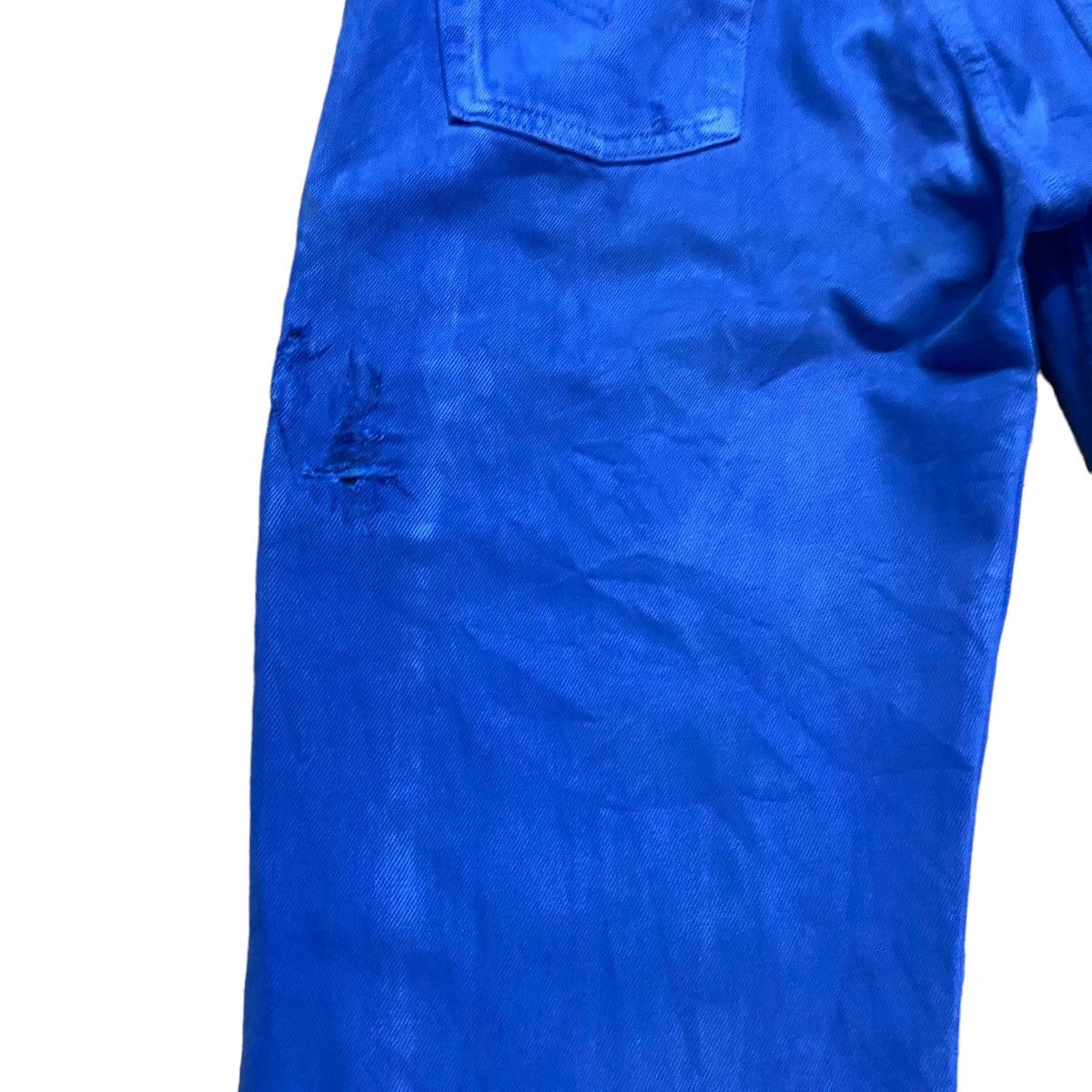 Needles Levis Sample Rebuild Lace Sidetape Jeans Royal Blue Size US 32 / EU 48 - 13 Thumbnail