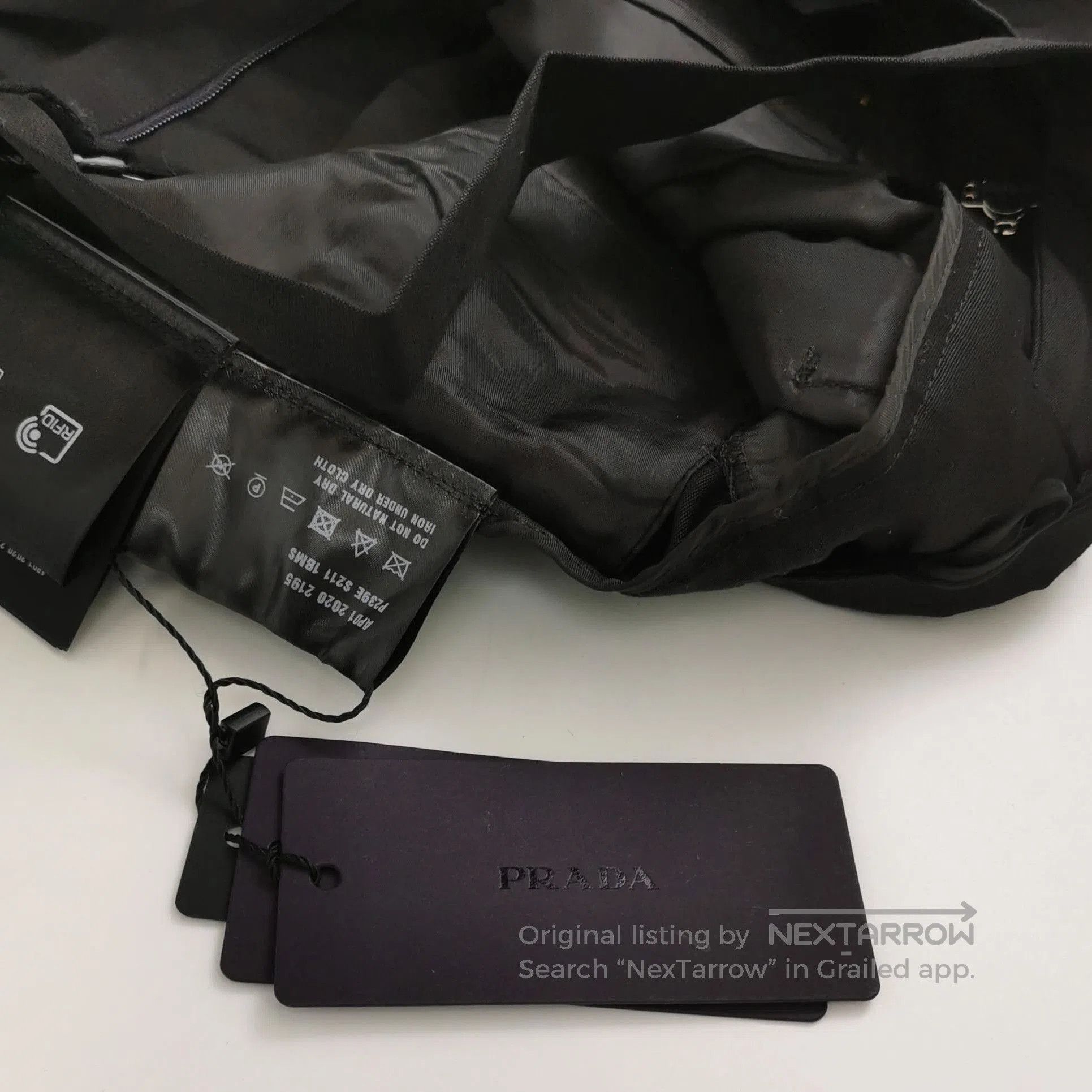 Prada Prada Black Cotton Shorts Size 36 . Size 22" - 2 Thumbnail