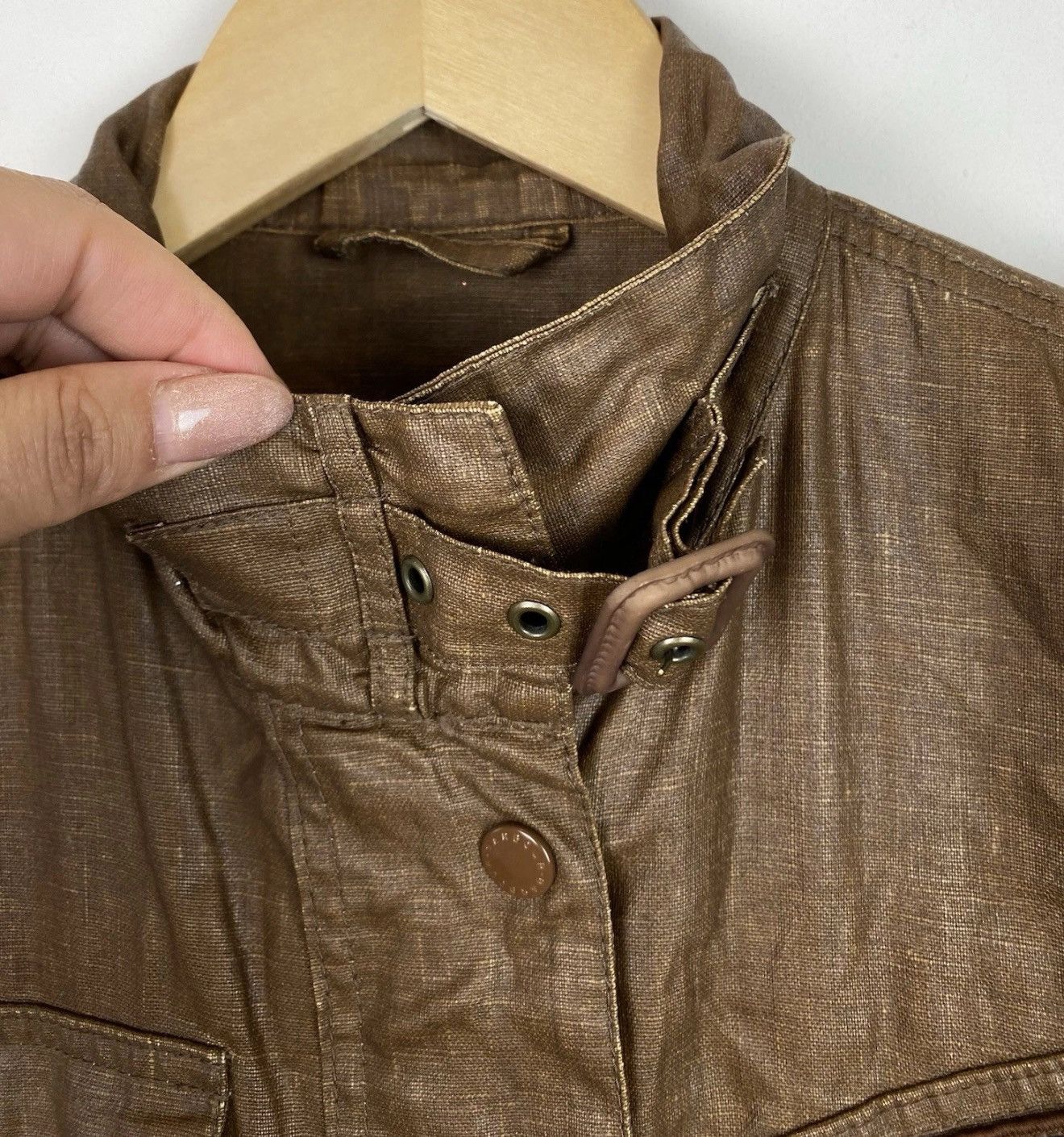 Barbour Barbour SMU Duralinen International Belted Jacket Women’s Size L / US 10 / IT 46 - 5 Thumbnail