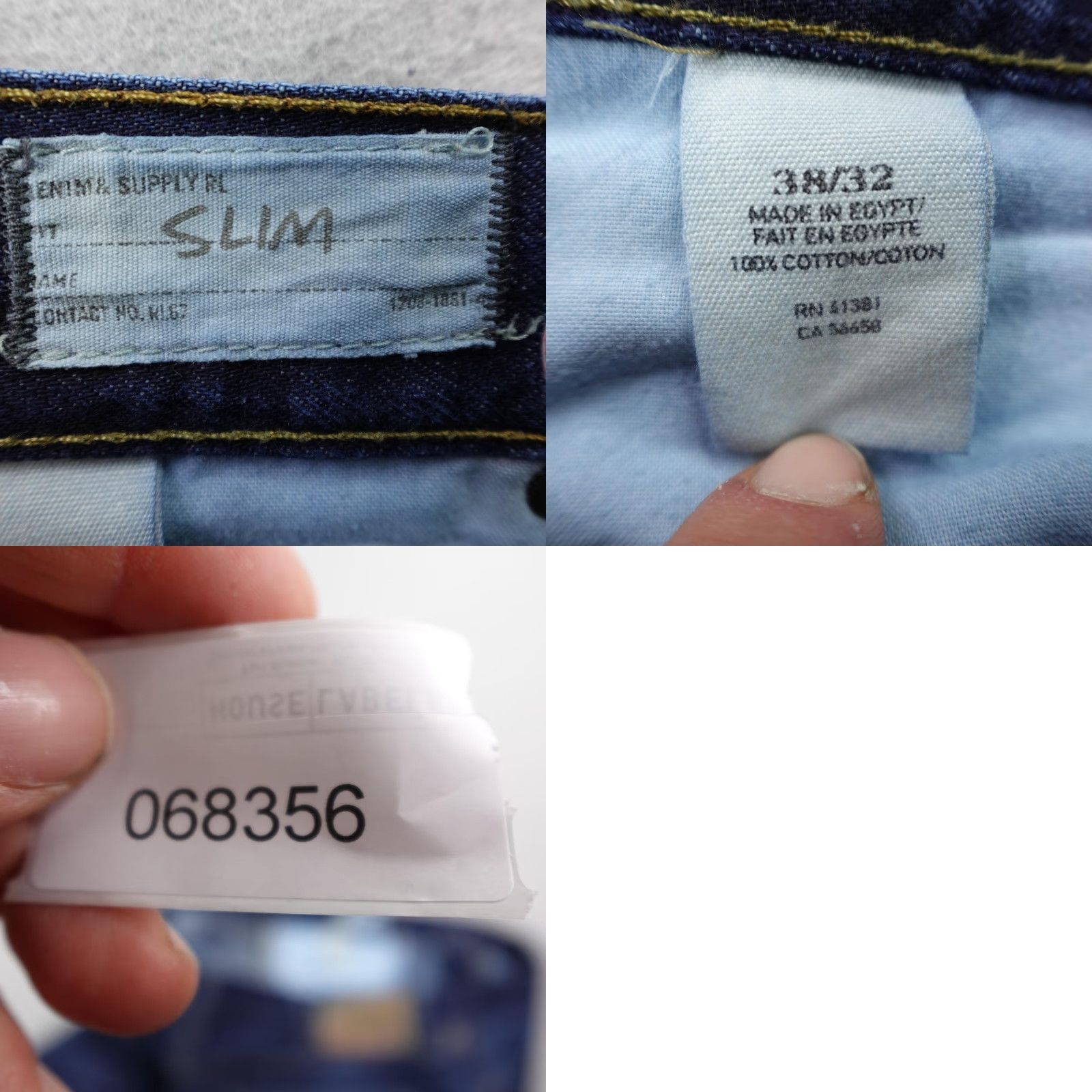 Ralph Lauren Ralph Lauren Jeans Mens 38x32 Blue Denim & Supply Slim Straight American Flag Size US 38 / EU 54 - 9 Thumbnail
