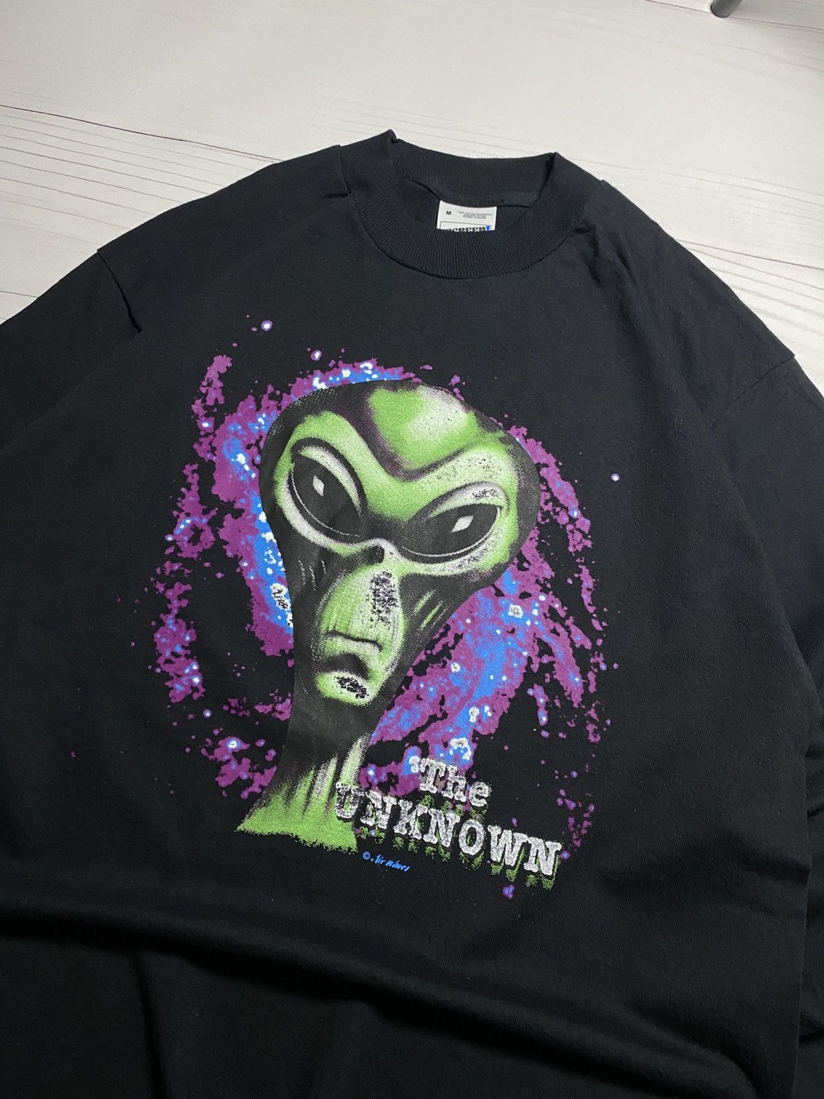 Alien Workshop × Vintage Vintage 90’s The unknown Alien Big Logo longsleeve t shirt Size US M / EU 48-50 / 2 - 4 Thumbnail