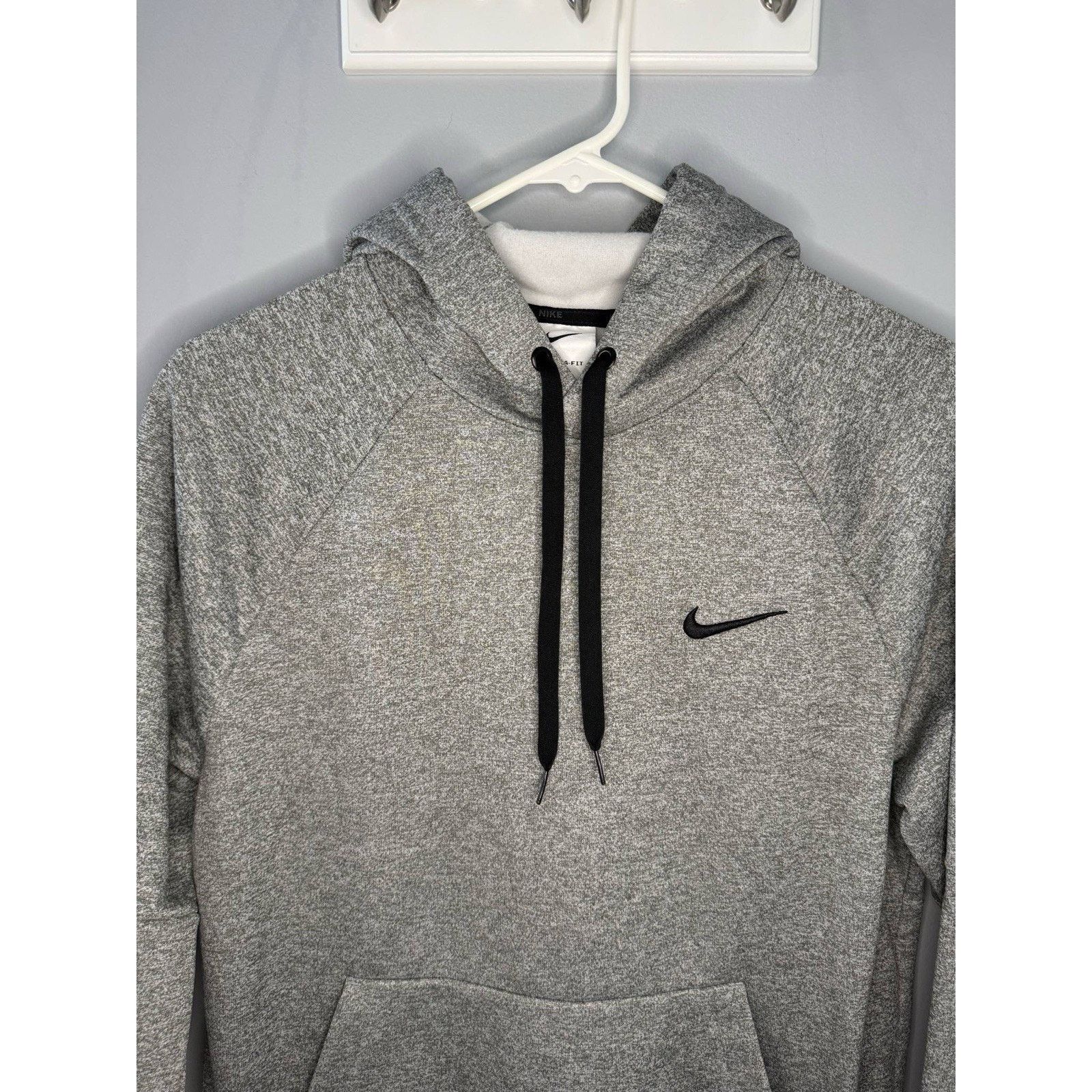 Nike Nike Therma-FIT Zip Pocket Pullover Fitness Hoodie Gray Size US S / EU 44-46 / 1 - 11 Thumbnail