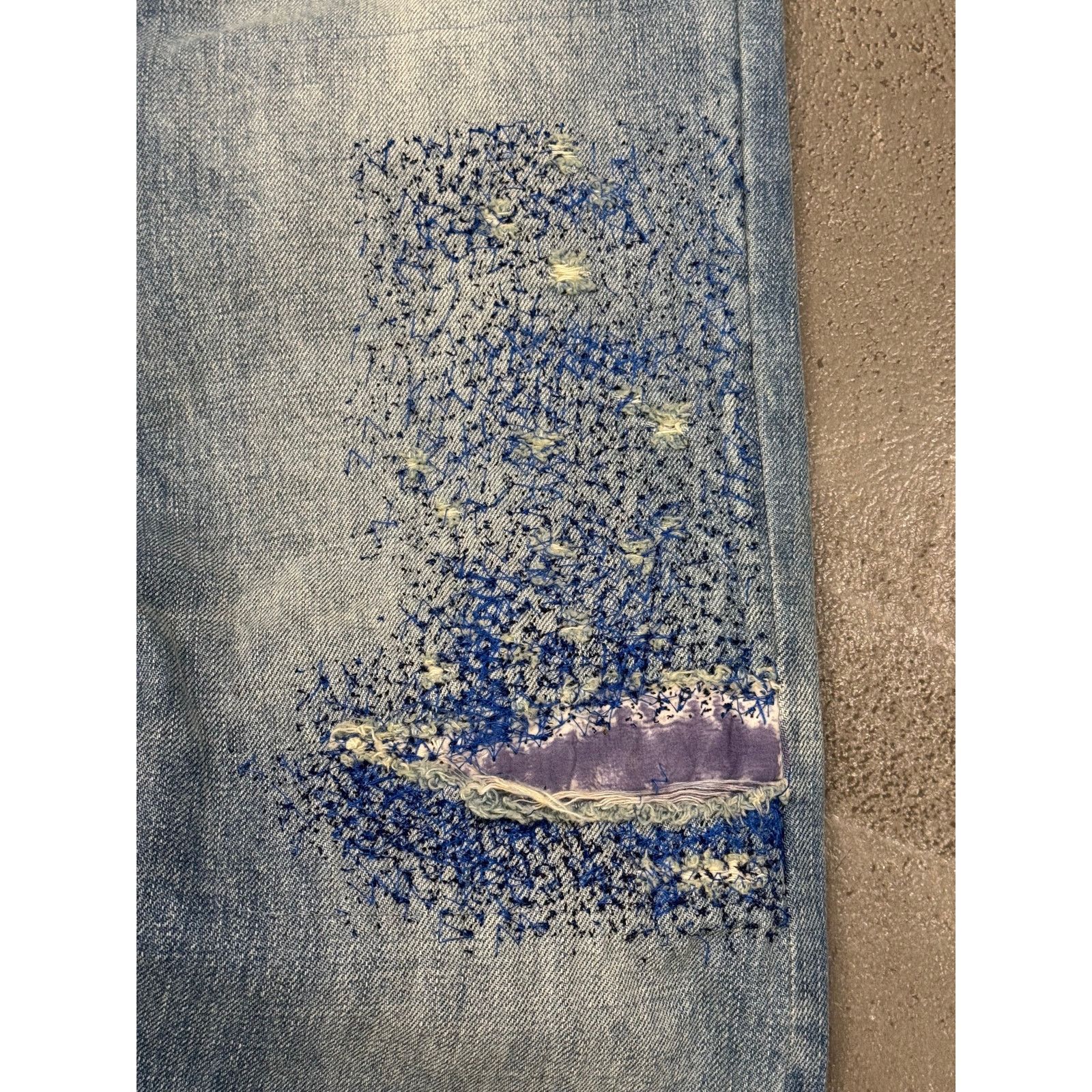 Kapital 2000s Kapital boro distressed jeans Size 25" / US 0 / IT 36 - 4 Thumbnail
