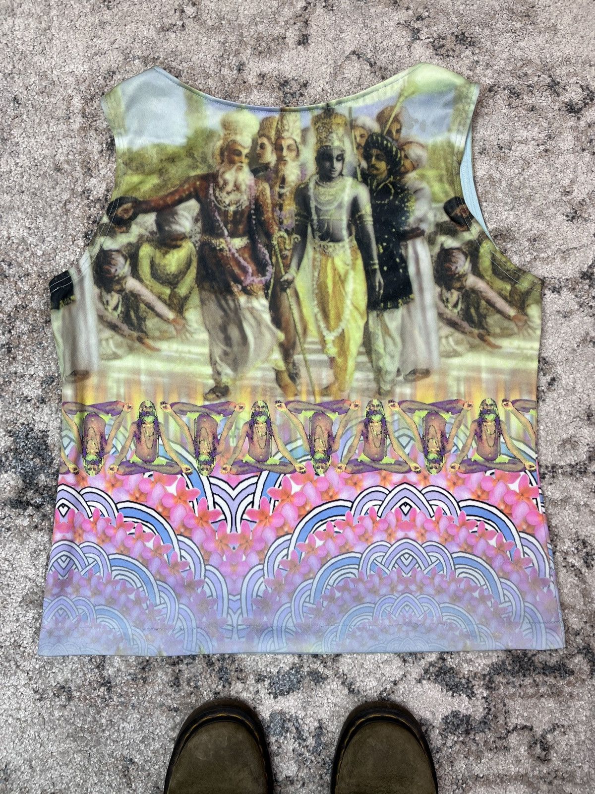 Vintage LSD TANK TOP - LOT № 756 Size M / US 6-8 / IT 42-44 - 1 Thumbnail