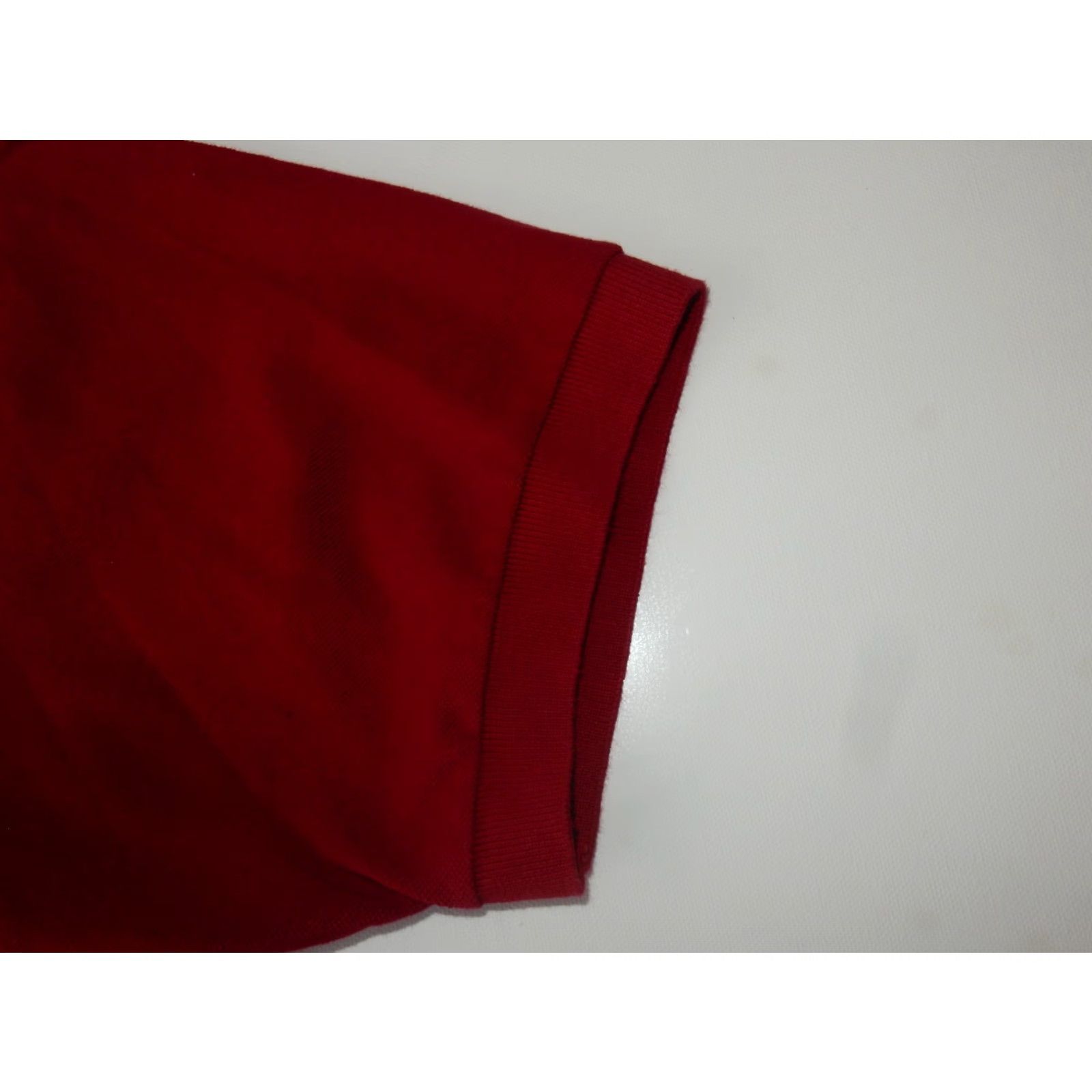 Lacoste Lacoste Polo Shirt Men Short Sleeve Solid Red Cotton 2XL Size 7/XXL Size US XXL / EU 58 / 5 - 3 Thumbnail