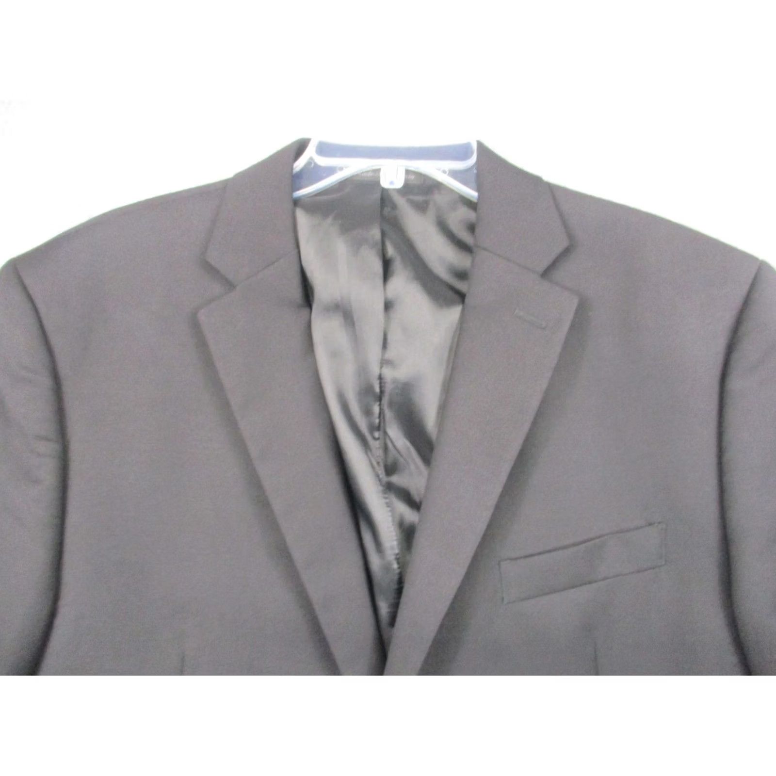 Ralph Lauren Lauren Ralph Lauren Blazer Mens 44R Black Wool 2 Button Single-Breasted Coat Jacket Suit Jacket Office Wear Size 44R - 2 Thumbnail