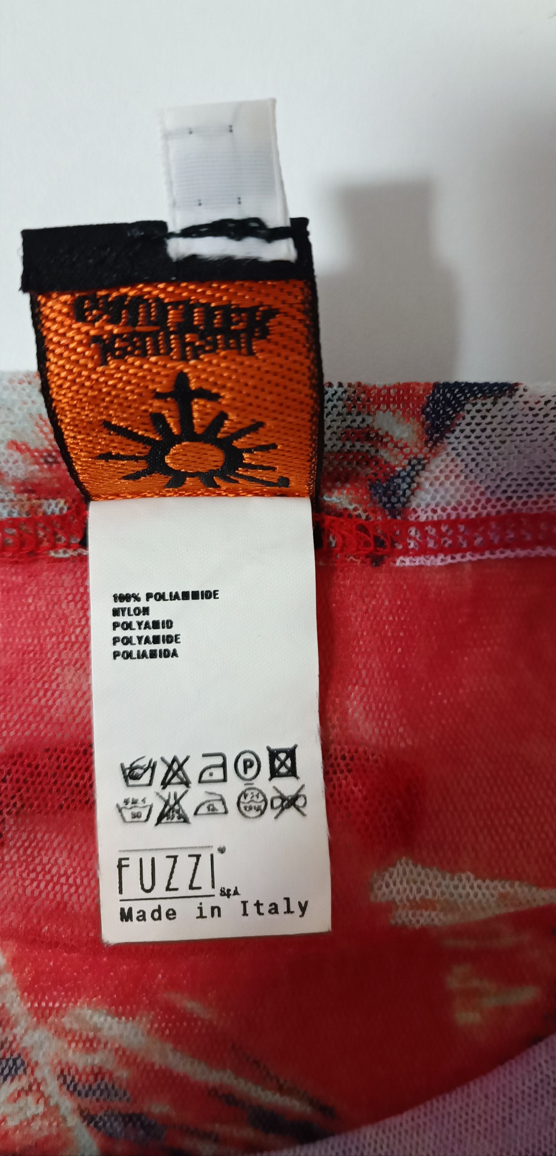 Jean Paul Gaultier Palm trees nylon mesh t-shirt Size US XS / EU 42 / 0 - 10 Thumbnail