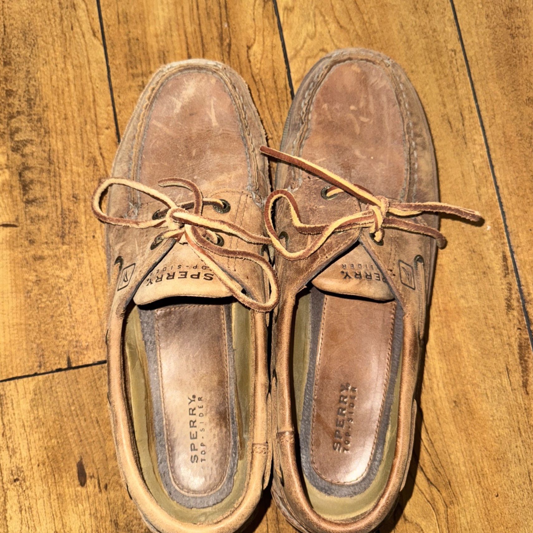Sperry Sperry Top Sider Boat Shoes Men 10.5 Brown Leather Casual Top Sider Boat Shoe Size US L / EU 52-54 / 3 - 4 Thumbnail