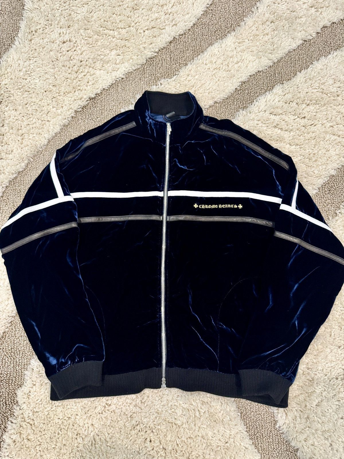 Chrome Hearts Chrome Hearts Velour Jacket Size US XXL / EU 58 / 5 - 4 Thumbnail