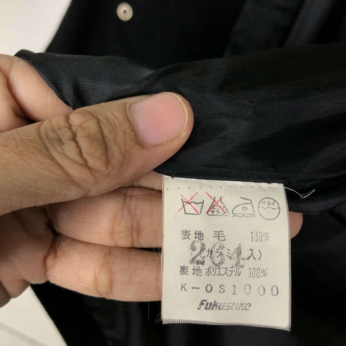Lancel 🔥90’s Double Collar Wool Jacket Over Sized Lancel Paris Size US M / EU 48-50 / 2 - 15 Thumbnail