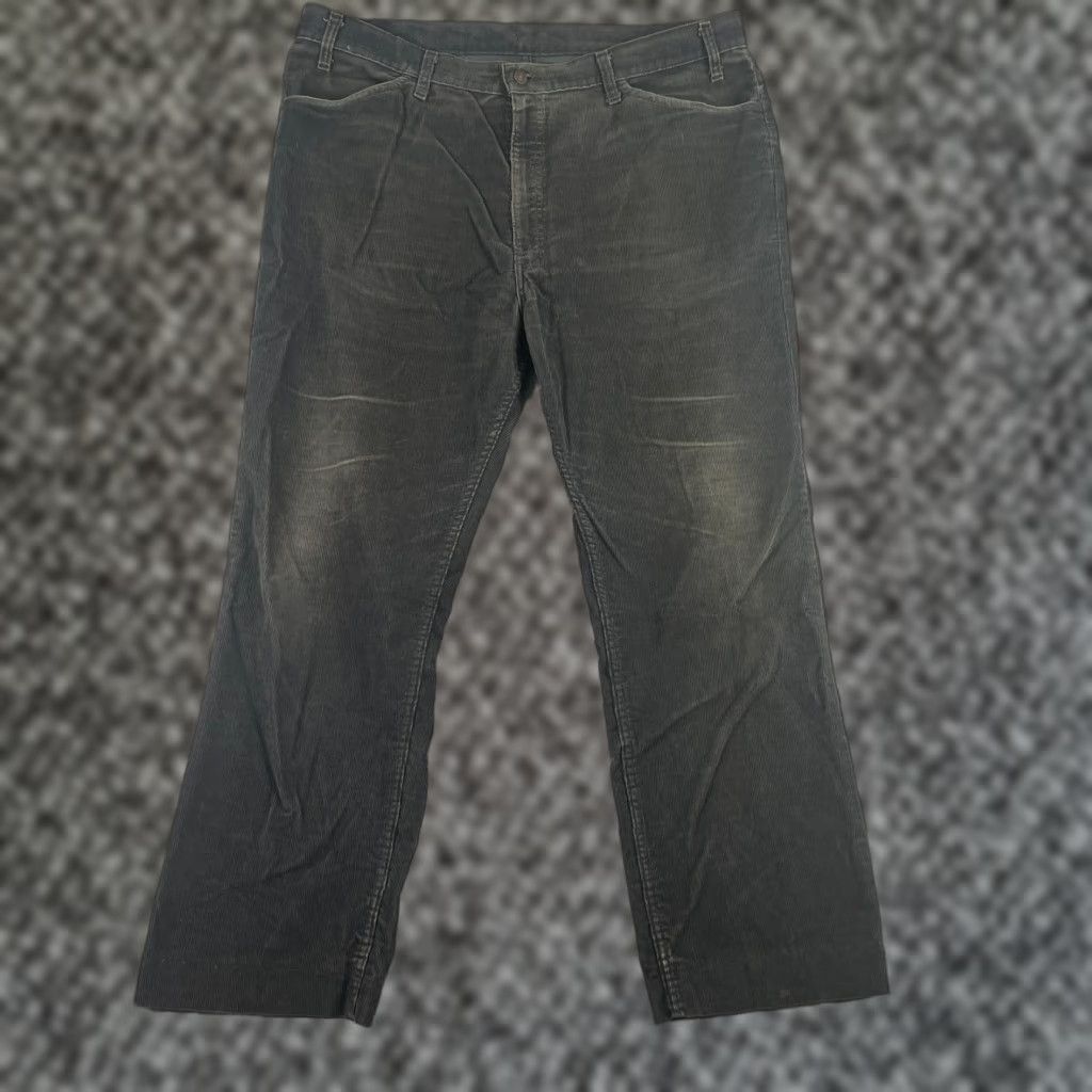 Levi's VINTAGE Levi's Corduroy Pants Mens 42x28 Straight Baggy Brown Made in USA Size US 42 / EU 58 - 1 Thumbnail