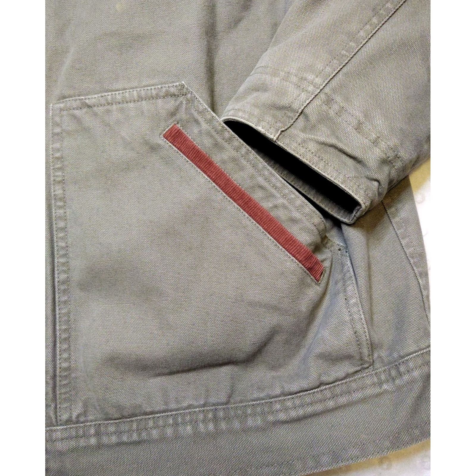Vintage Swingster Jacket XL Workwear Cotton Canvas Grey Vintage Mens Coat Short Zip Hooded Pockets Clothing USA 90s Retro Utility Jacket Size US XL / EU 56 / 4 - 5 Thumbnail