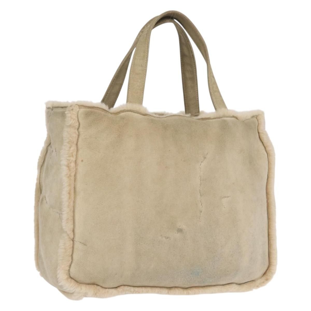 Chanel Chanel Mouton Beige CC Tote Bag Size ONE SIZE - 1 Thumbnail