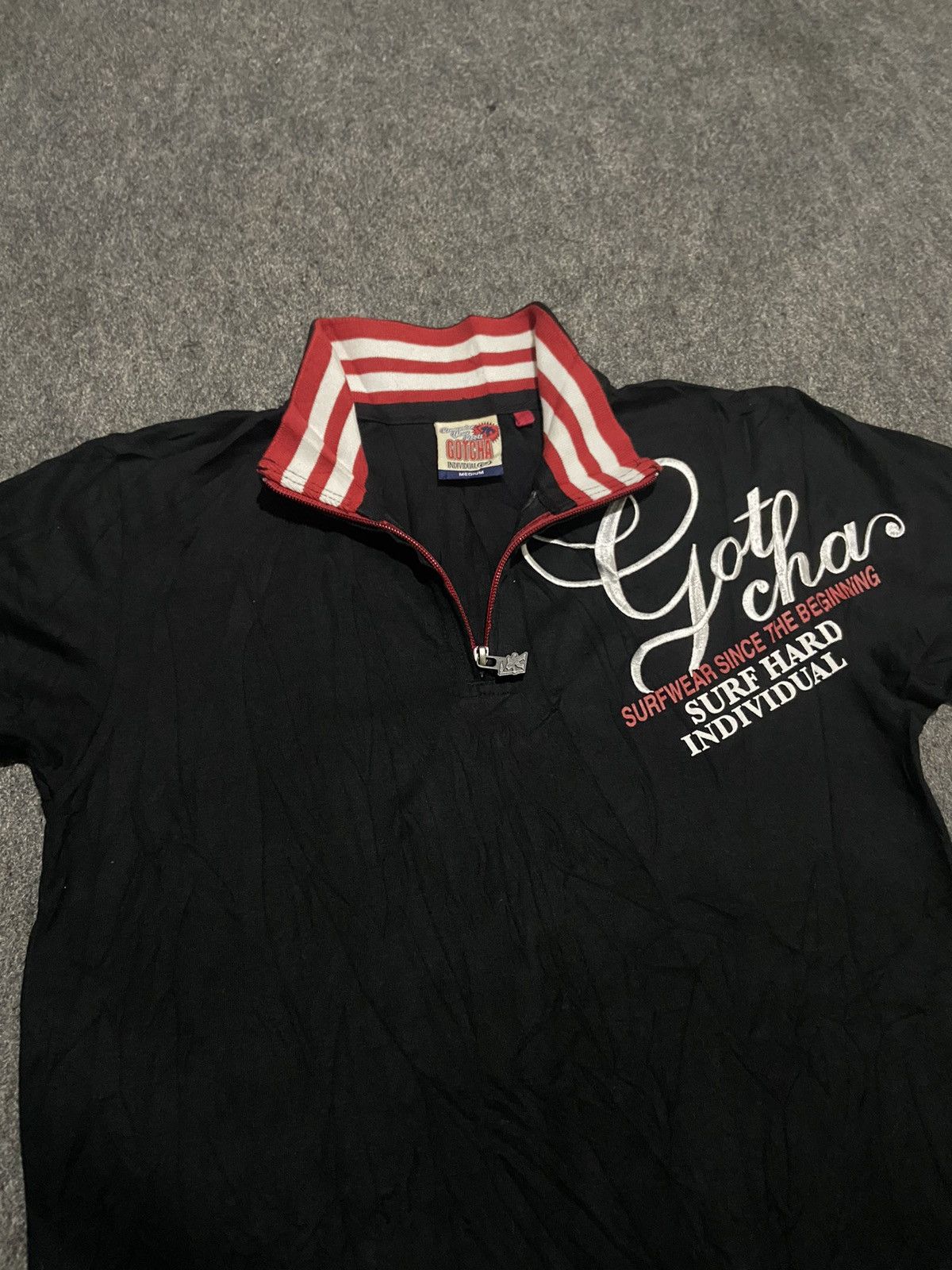 Gotcha × Japanese Brand Vintage Y2K GOTCHA polo shirt LGB style Size M / US 6-8 / IT 42-44 - 5 Thumbnail