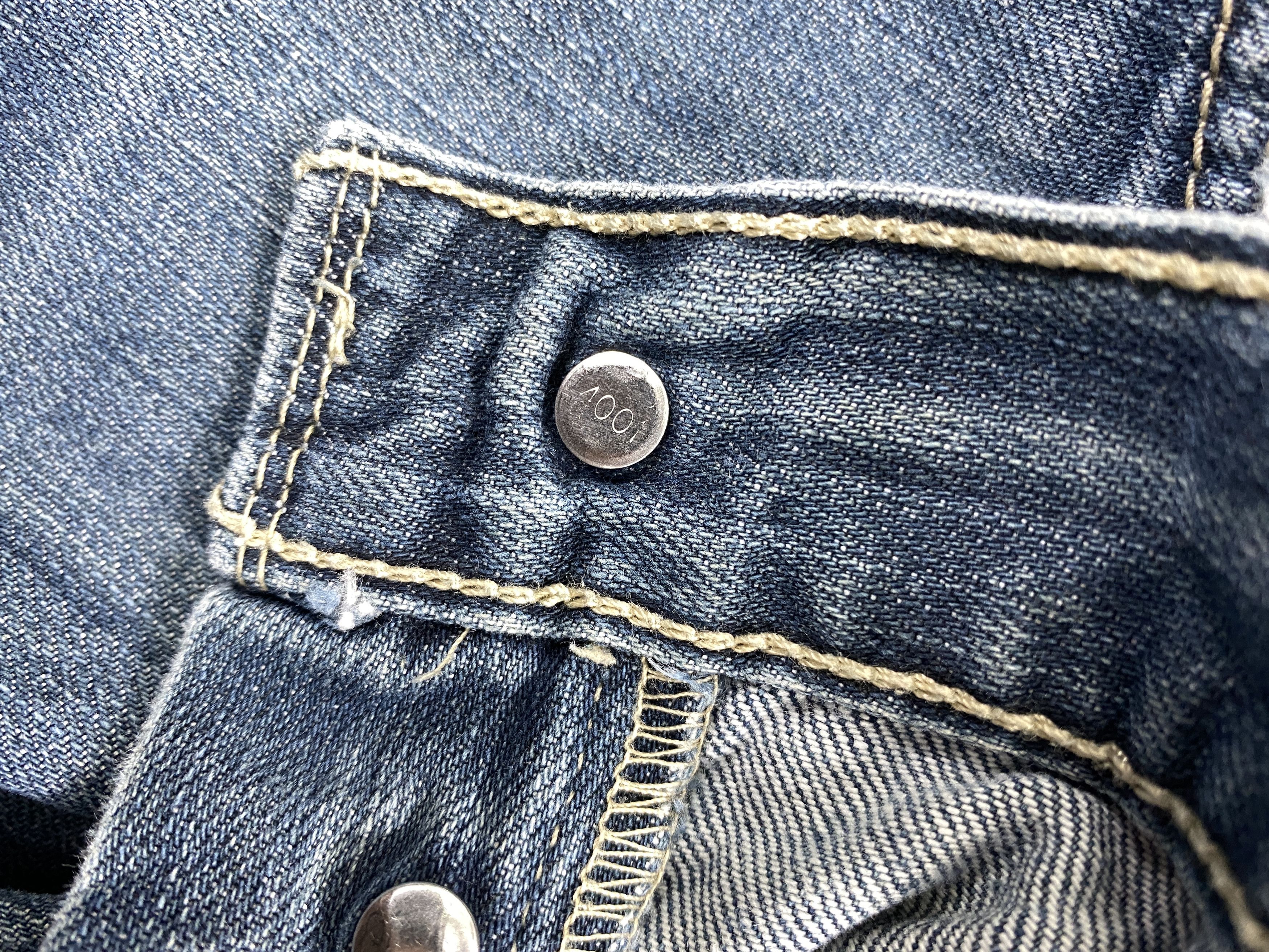 Levi's Distressed Blue Vintage Levi's 501 37x31.5 Denim -JN1628 Size US 37 - 7 Thumbnail
