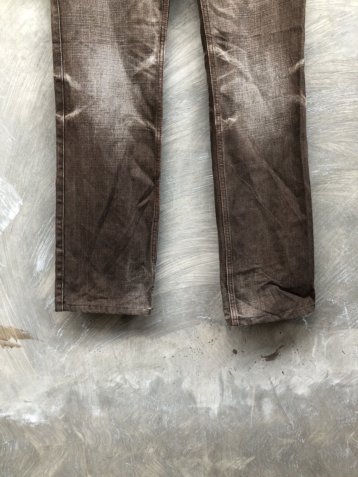 Japanese Brand × Le Grande Bleu (L.G.B.) THRASHED💥 Nicole Club For Men Washed Denim Size US 32 / EU 48 - 3 Thumbnail