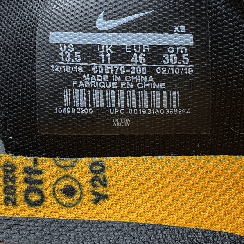 Nike × Off-White Men Size-12 Off-White x Nike Wmns Air Zoom Terra Kiger 5 Size US 12 / EU 45 - 9 Thumbnail
