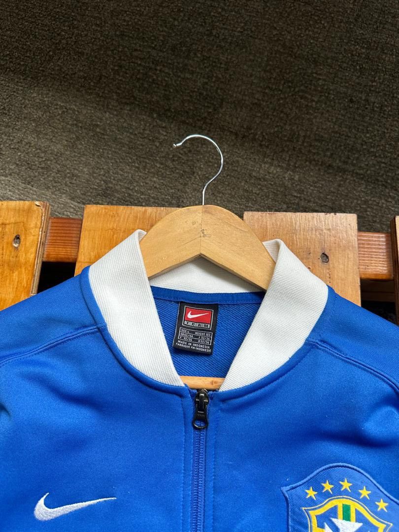 Nike VINTAGE NIKE BRAZIL TRACKTOP Size US L / EU 52-54 / 3 - 8 Thumbnail