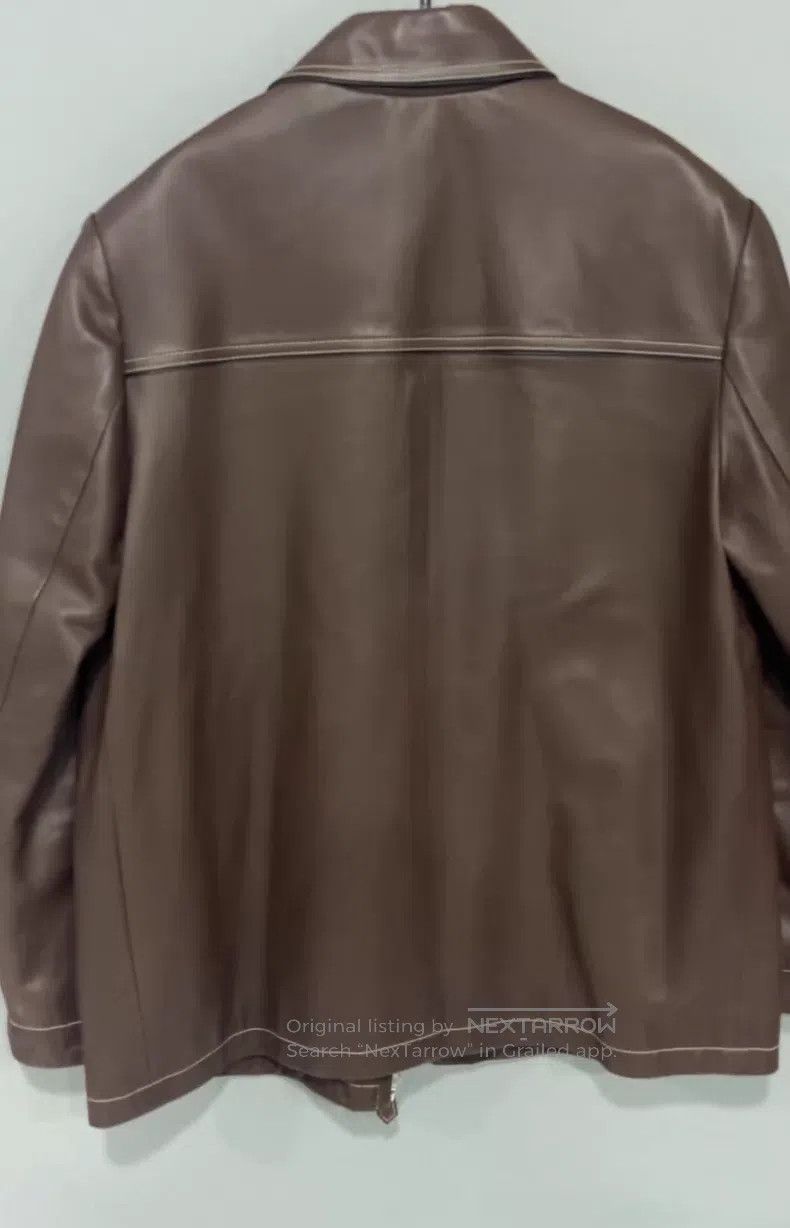 Hermes Hermes Cowhide leather jacket Size US L / EU 52-54 / 3 - 2 Thumbnail