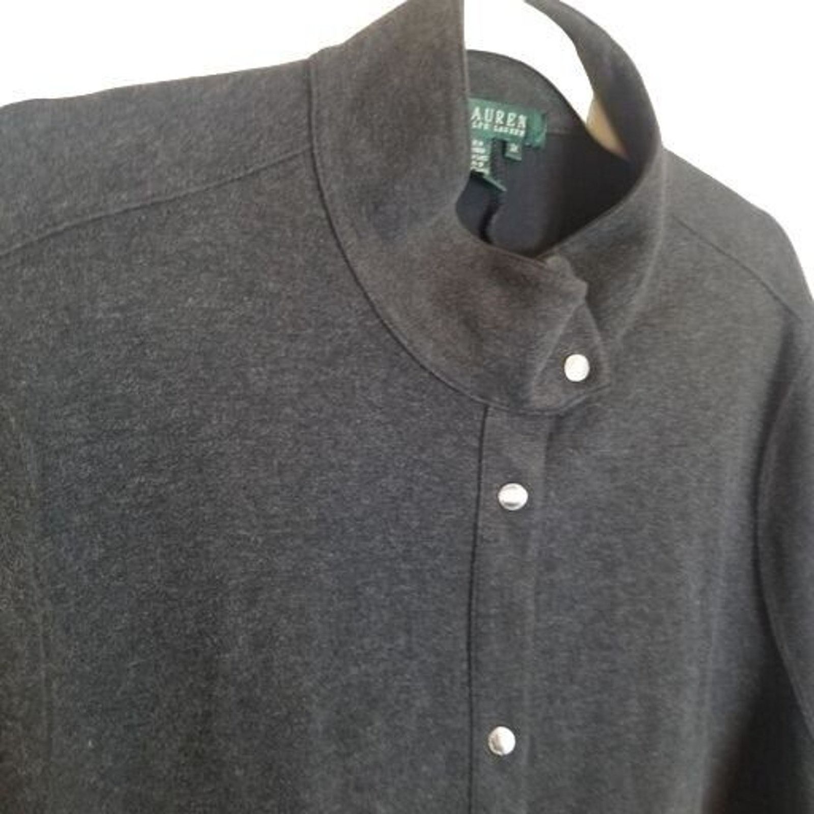 Lauren Ralph Lauren Lauren Ralph Lauren Snap Up Jacket Size 2X Minimalist Preppy Size XXL / US 16-18 / IT 52-54 - 5 Thumbnail
